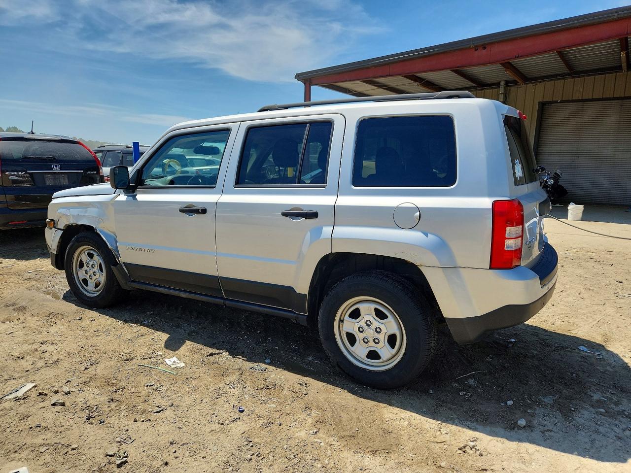 2013 Jeep Patriot Sport Silver vin: 1C4NJRBB8DD168182