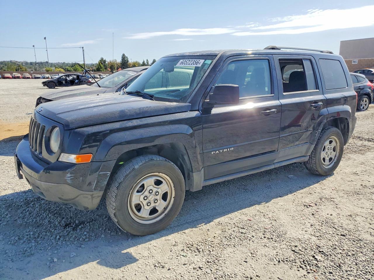 2013 Jeep Patriot Sport Black vin: 1C4NJRBB8DD274857