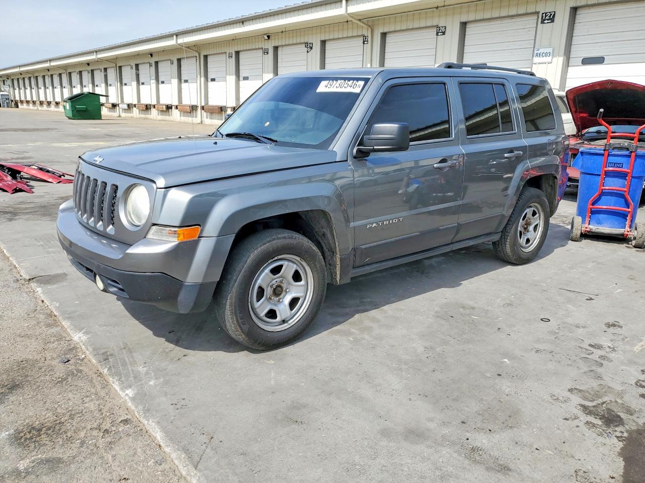 2013 Jeep Patriot Sport Gray vin: 1C4NJRBB8DD280593