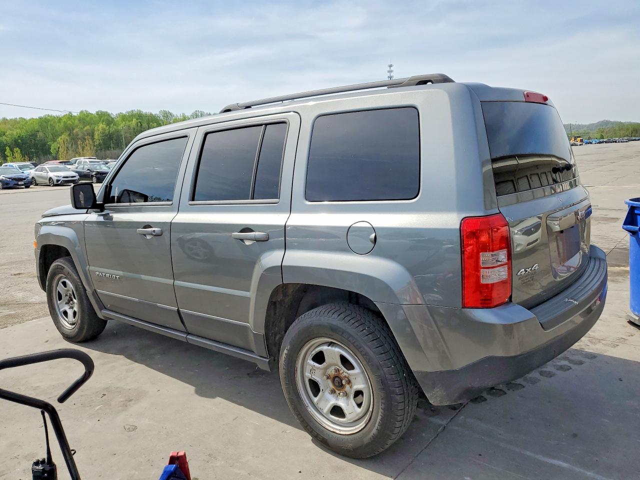 2013 Jeep Patriot Sport Gray vin: 1C4NJRBB8DD280593