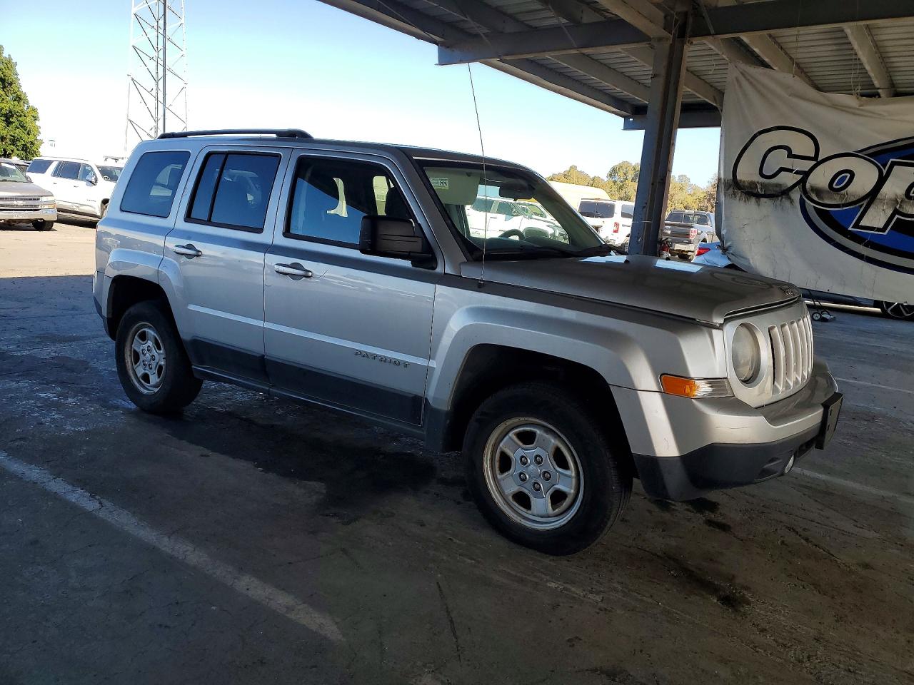 2014 Jeep Patriot Sport Gray vin: 1C4NJRBB8ED511462