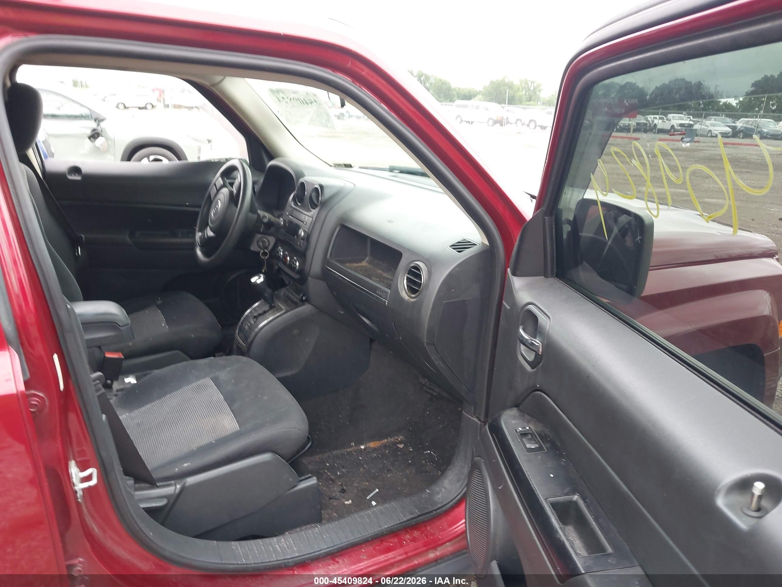 2014 Jeep Patriot Sport Красный vin: 1C4NJRBB8ED835589