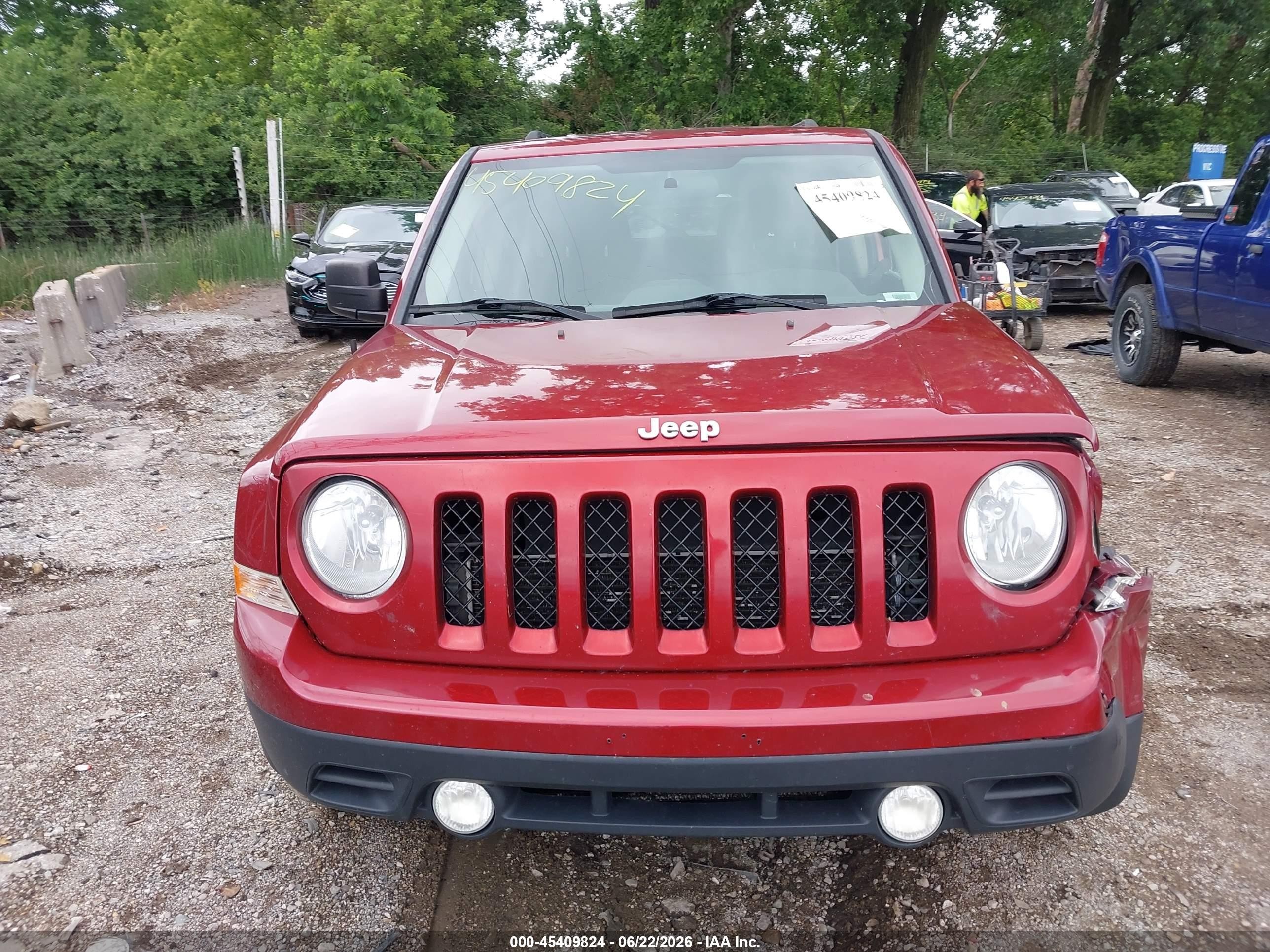 2014 Jeep Patriot Sport Красный vin: 1C4NJRBB8ED835589