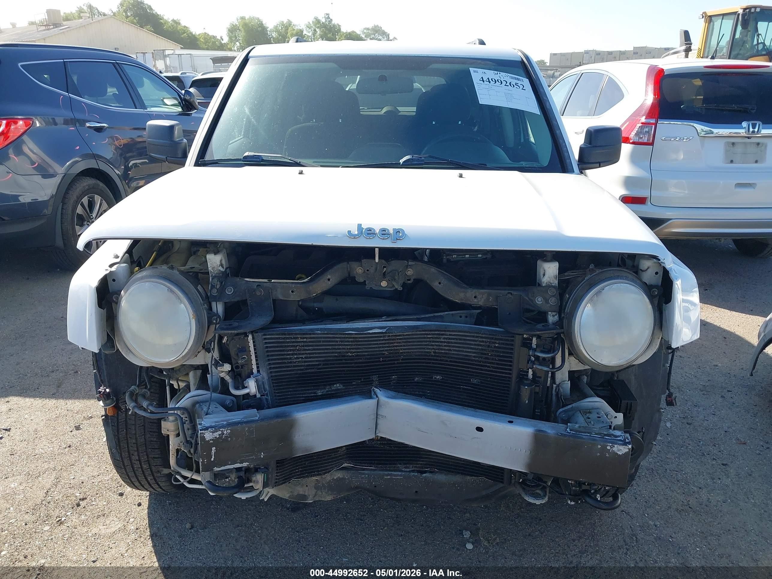 2014 Jeep Patriot Sport White vin: 1C4NJRBB8ED842591