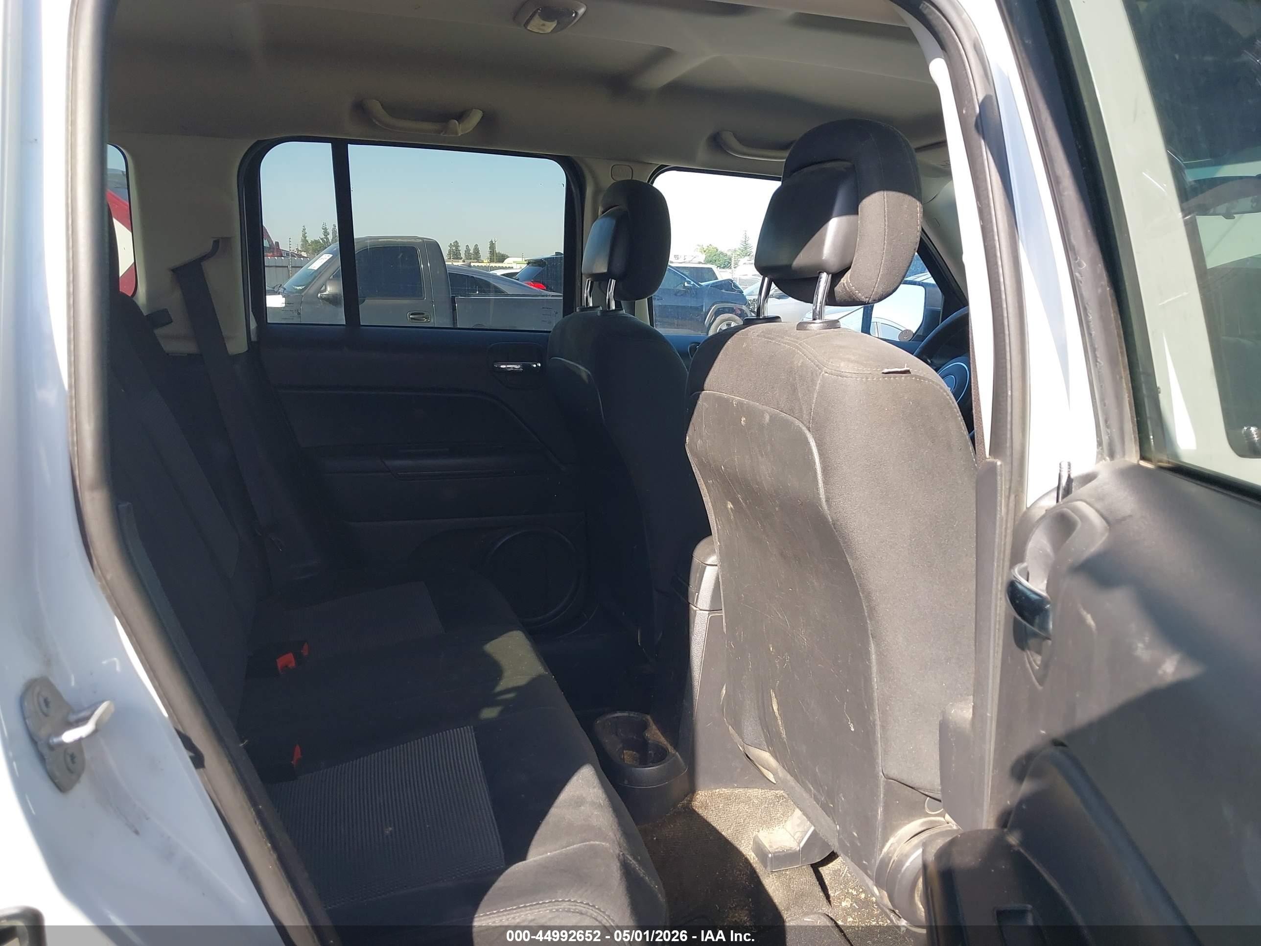 2014 Jeep Patriot Sport White vin: 1C4NJRBB8ED842591