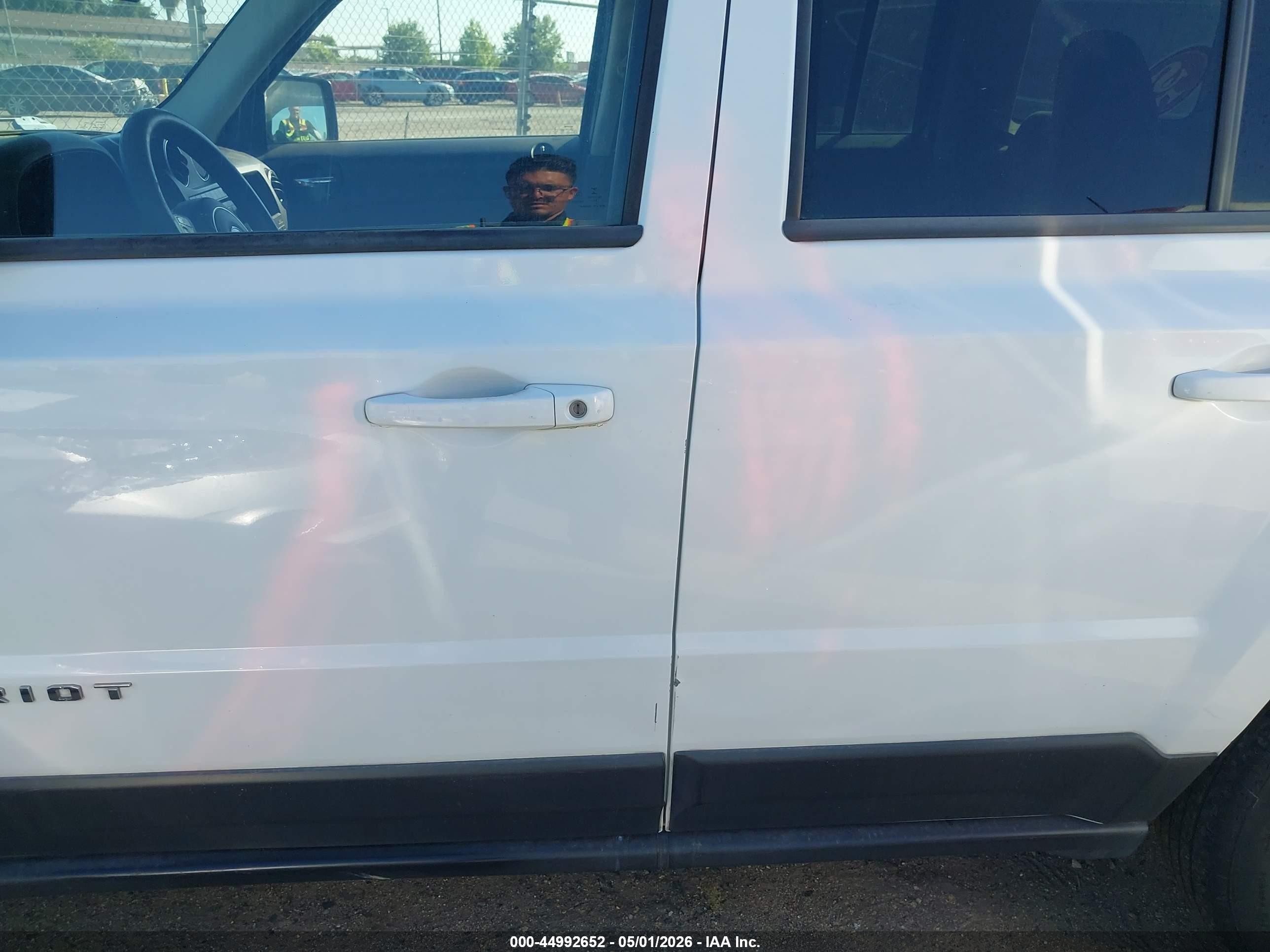 2014 Jeep Patriot Sport White vin: 1C4NJRBB8ED842591