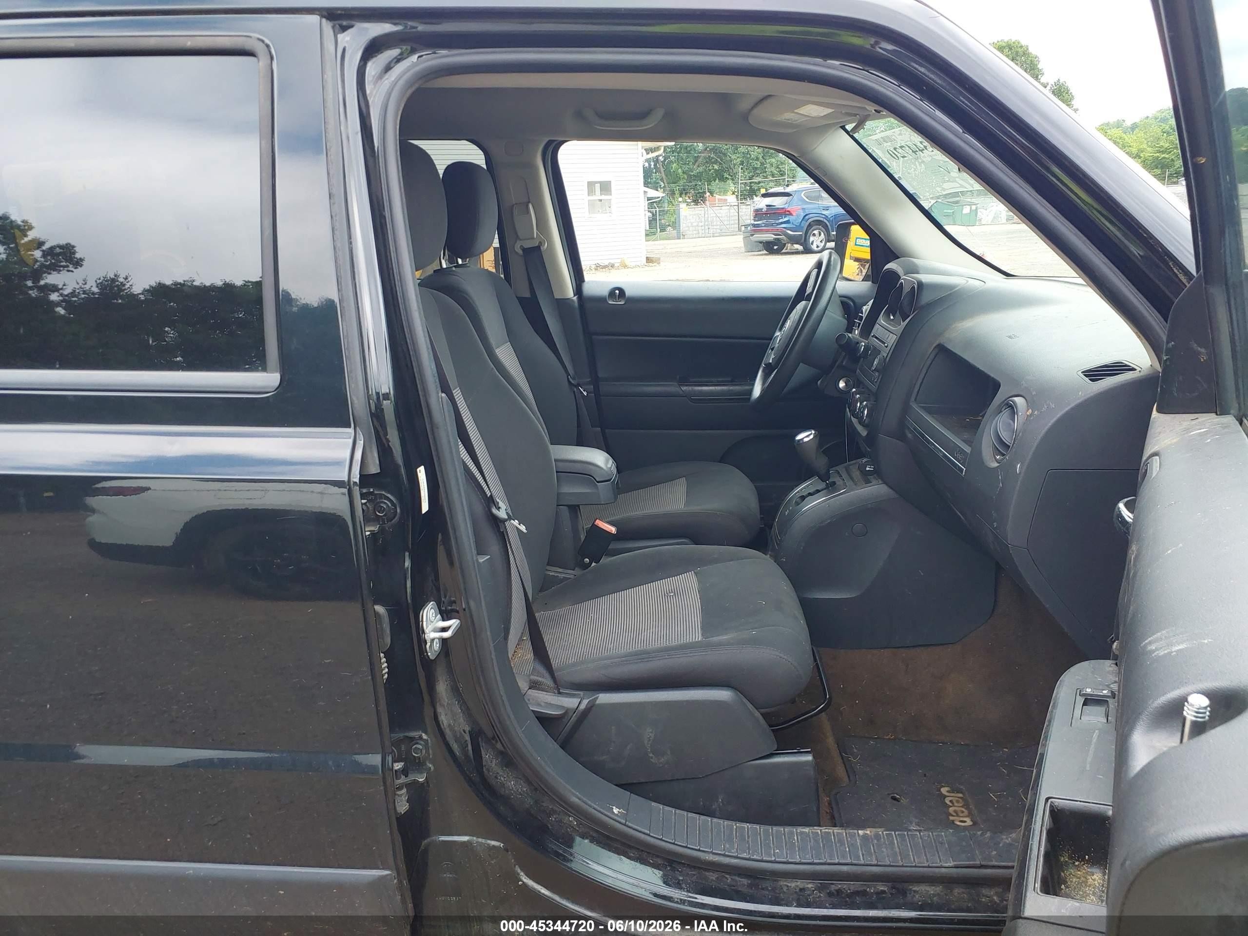 2014 Jeep Patriot Sport Черный vin: 1C4NJRBB8ED880600