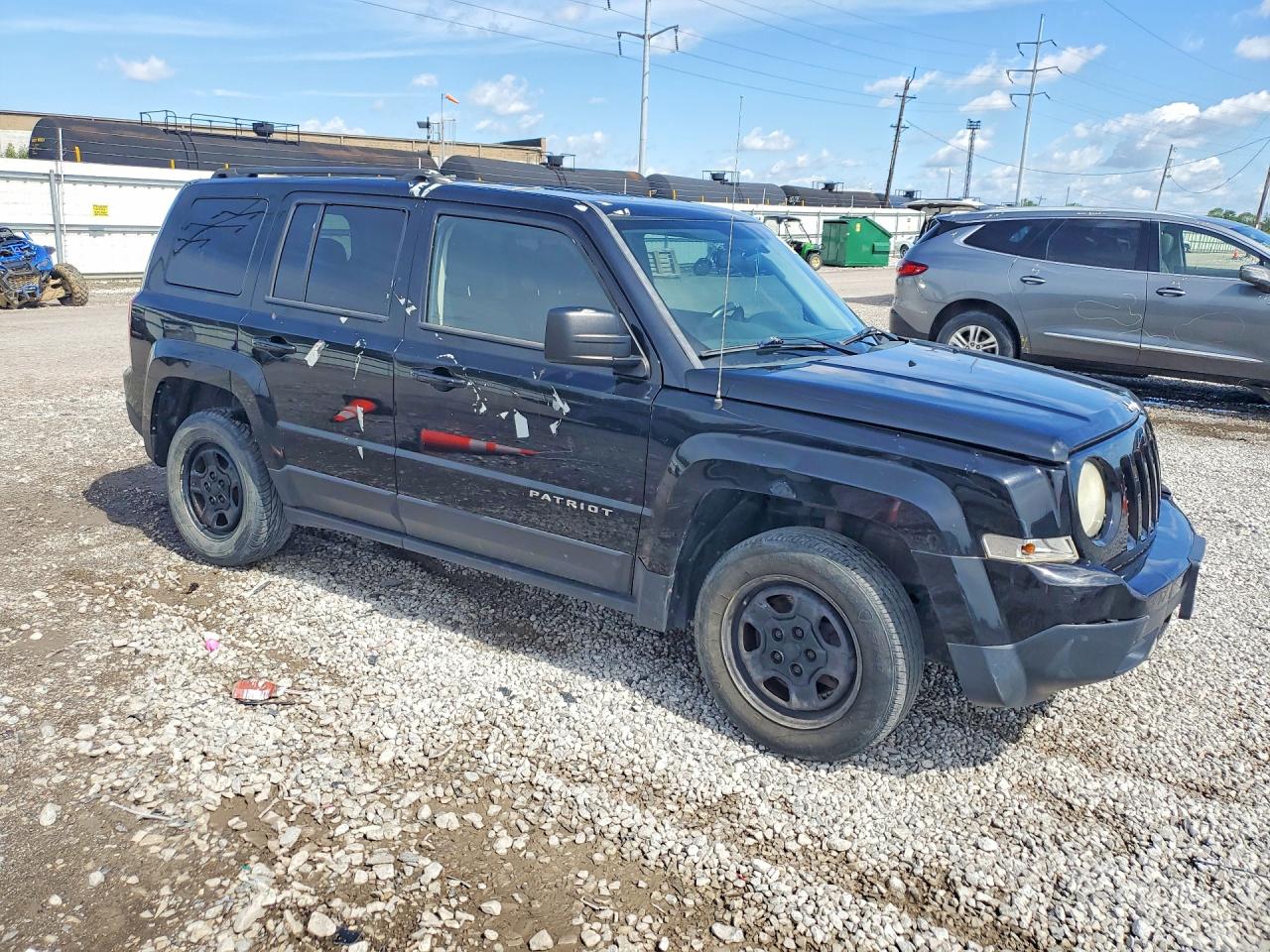 2014 Jeep Patriot Sport Black vin: 1C4NJRBB8ED880628