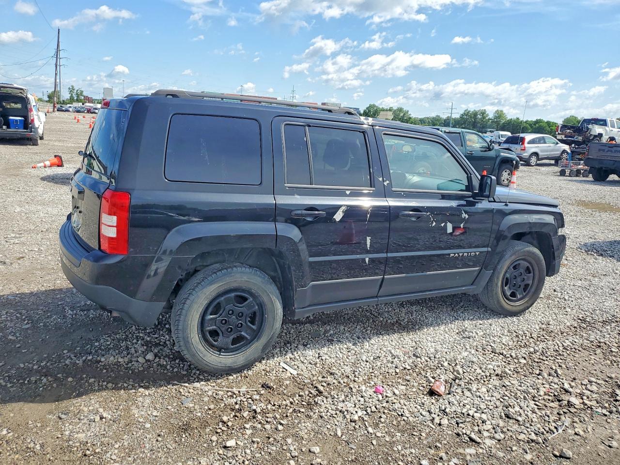 2014 Jeep Patriot Sport Black vin: 1C4NJRBB8ED880628
