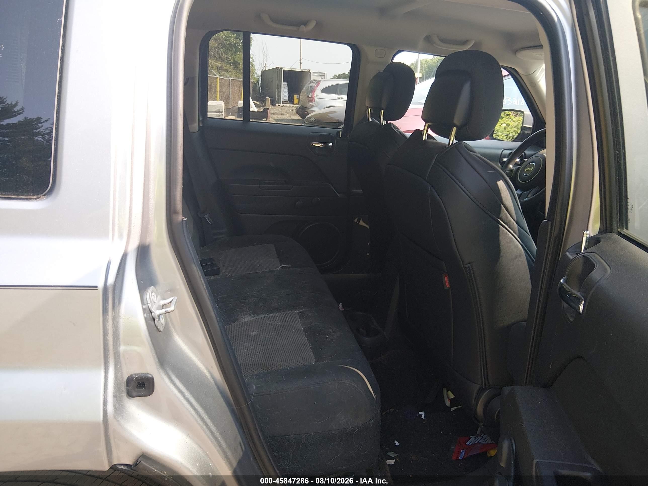 2014 Jeep Patriot Sport Silver vin: 1C4NJRBB8ED886316