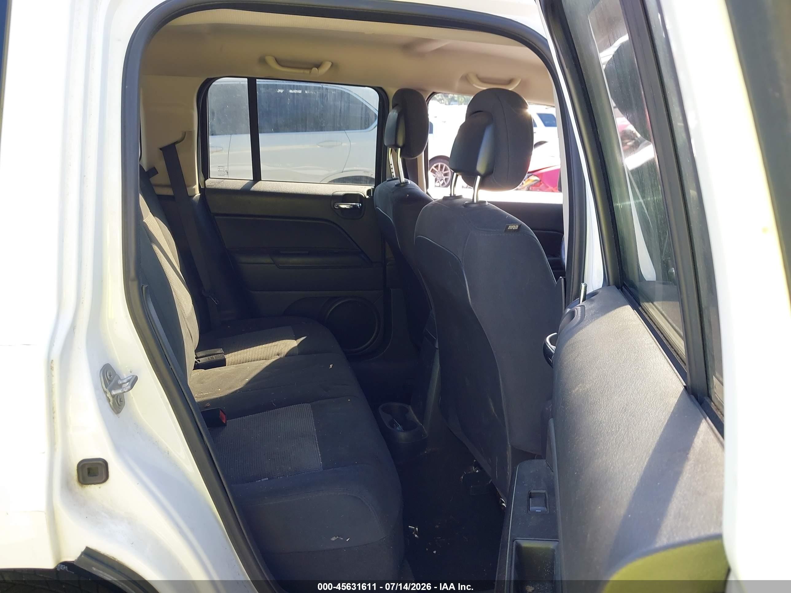 2014 Jeep Patriot Sport White vin: 1C4NJRBB8ED927141