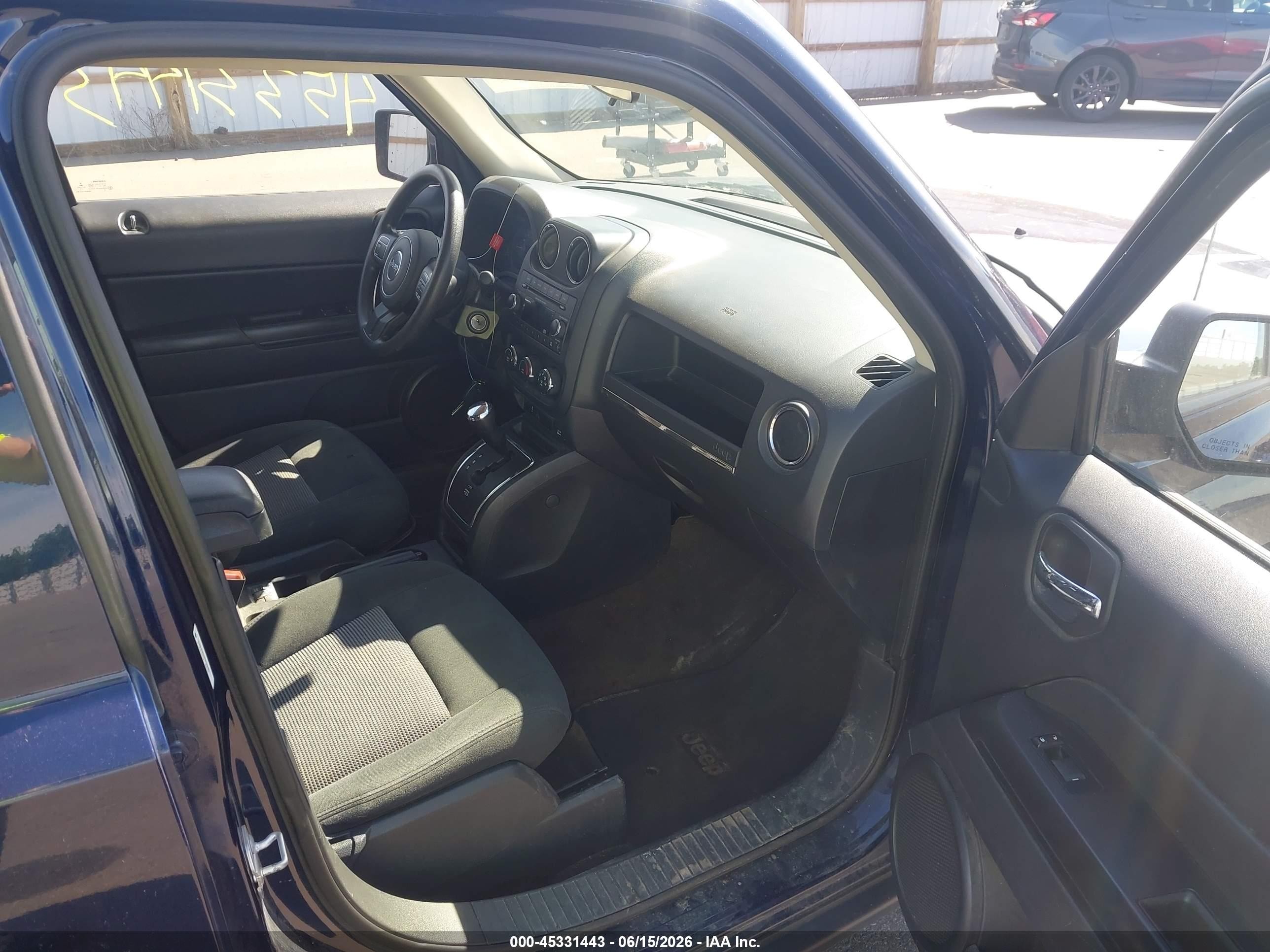2015 Jeep Patriot Sport Blue vin: 1C4NJRBB8FD135086