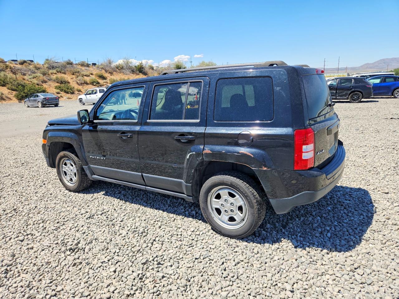 2015 Jeep Patriot Sport Black vin: 1C4NJRBB8FD135394