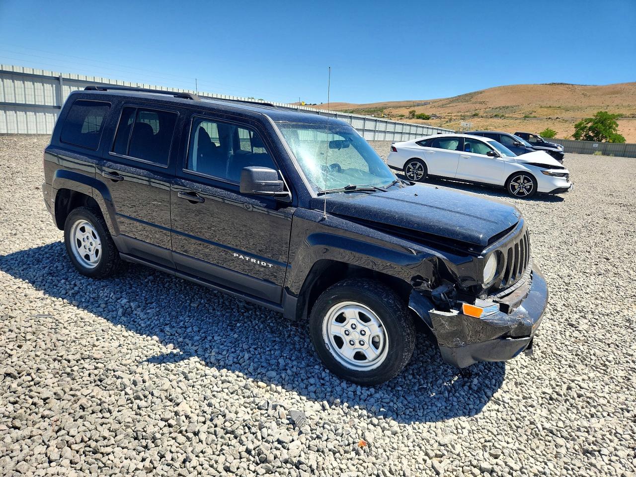 2015 Jeep Patriot Sport Black vin: 1C4NJRBB8FD135394