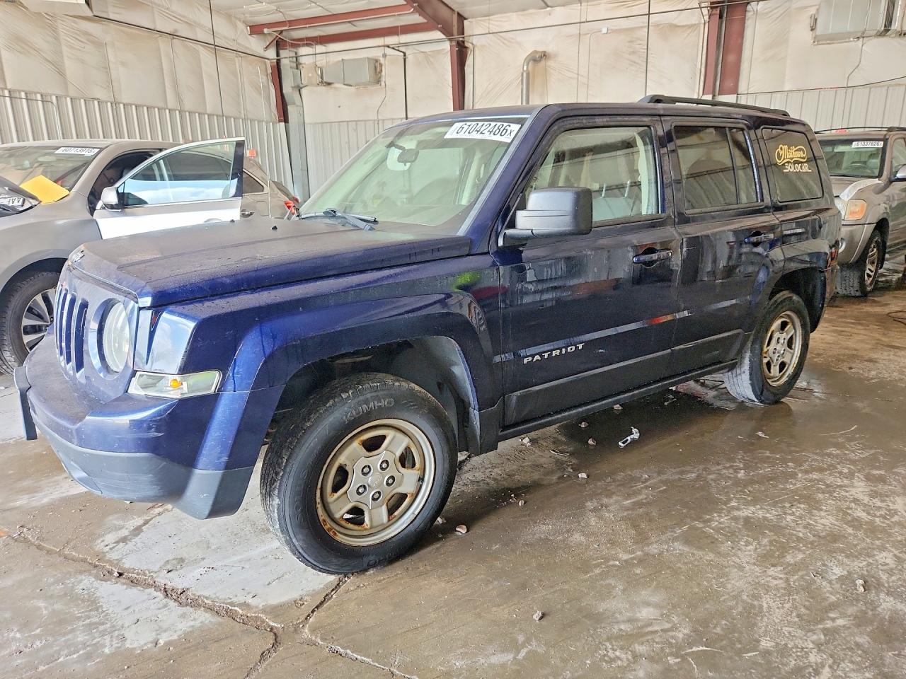 2015 Jeep Patriot Sport Blue vin: 1C4NJRBB8FD175863
