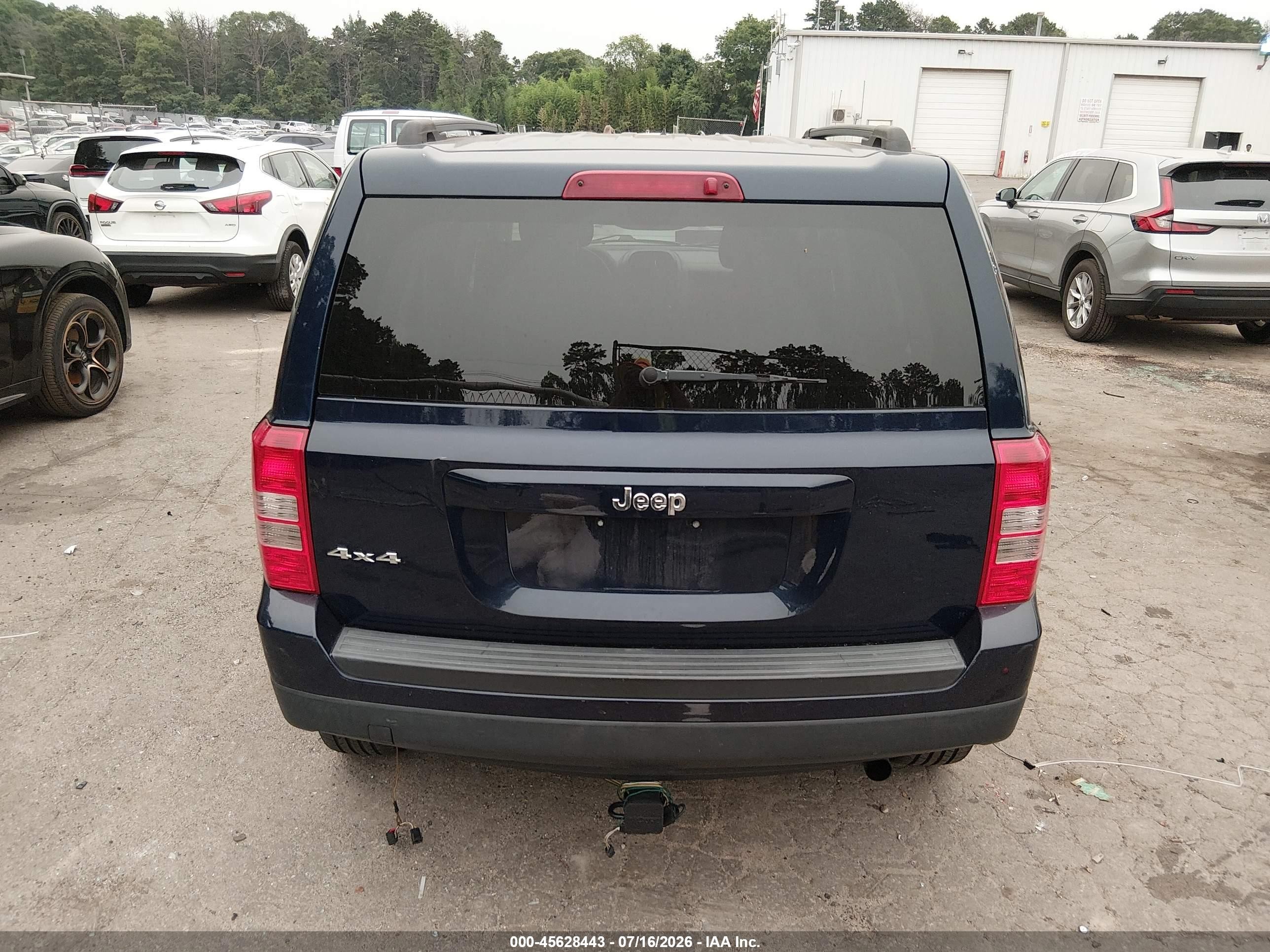 2015 Jeep Patriot Sport Blue vin: 1C4NJRBB8FD231252