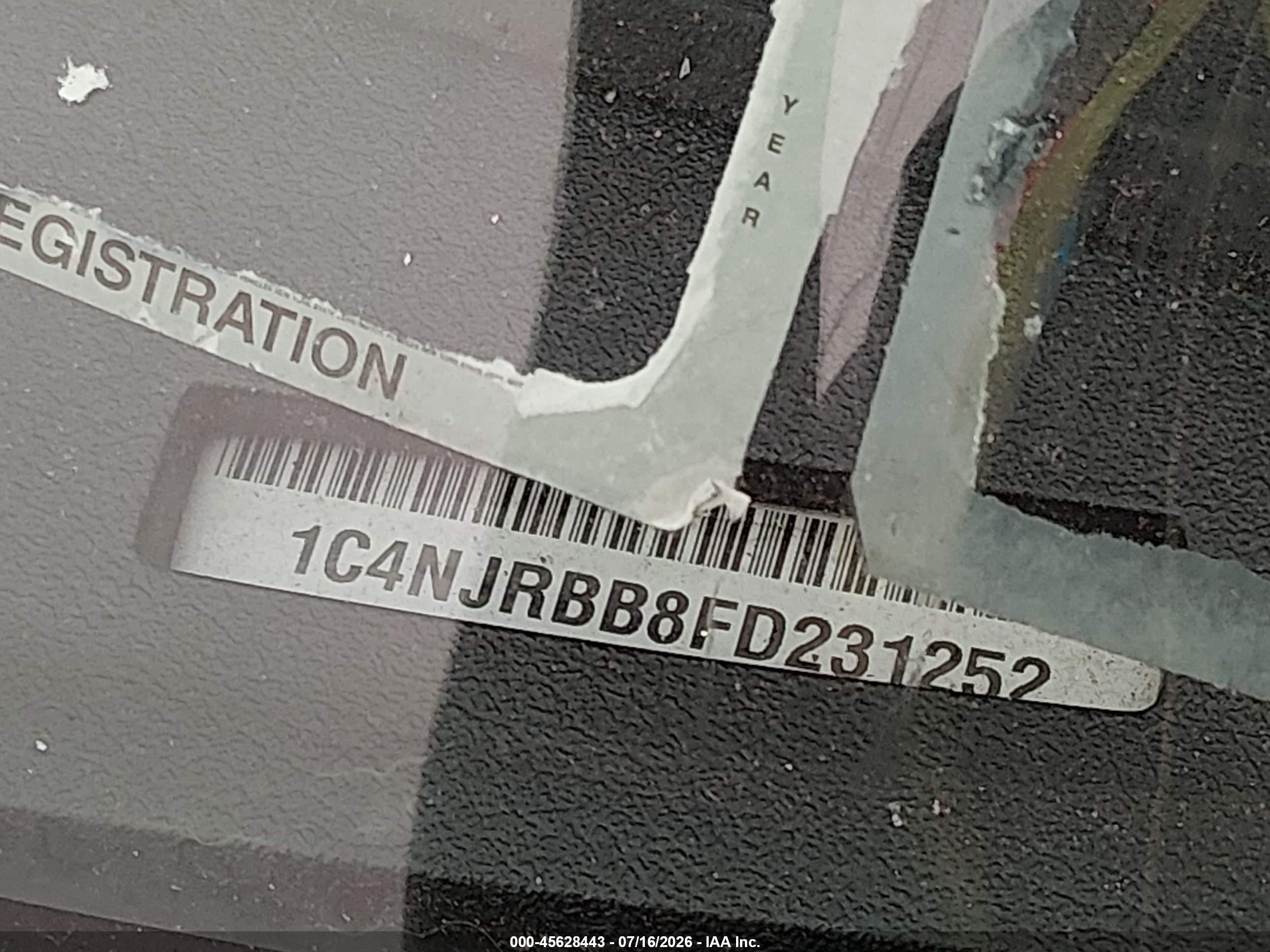 2015 Jeep Patriot Sport Blue vin: 1C4NJRBB8FD231252