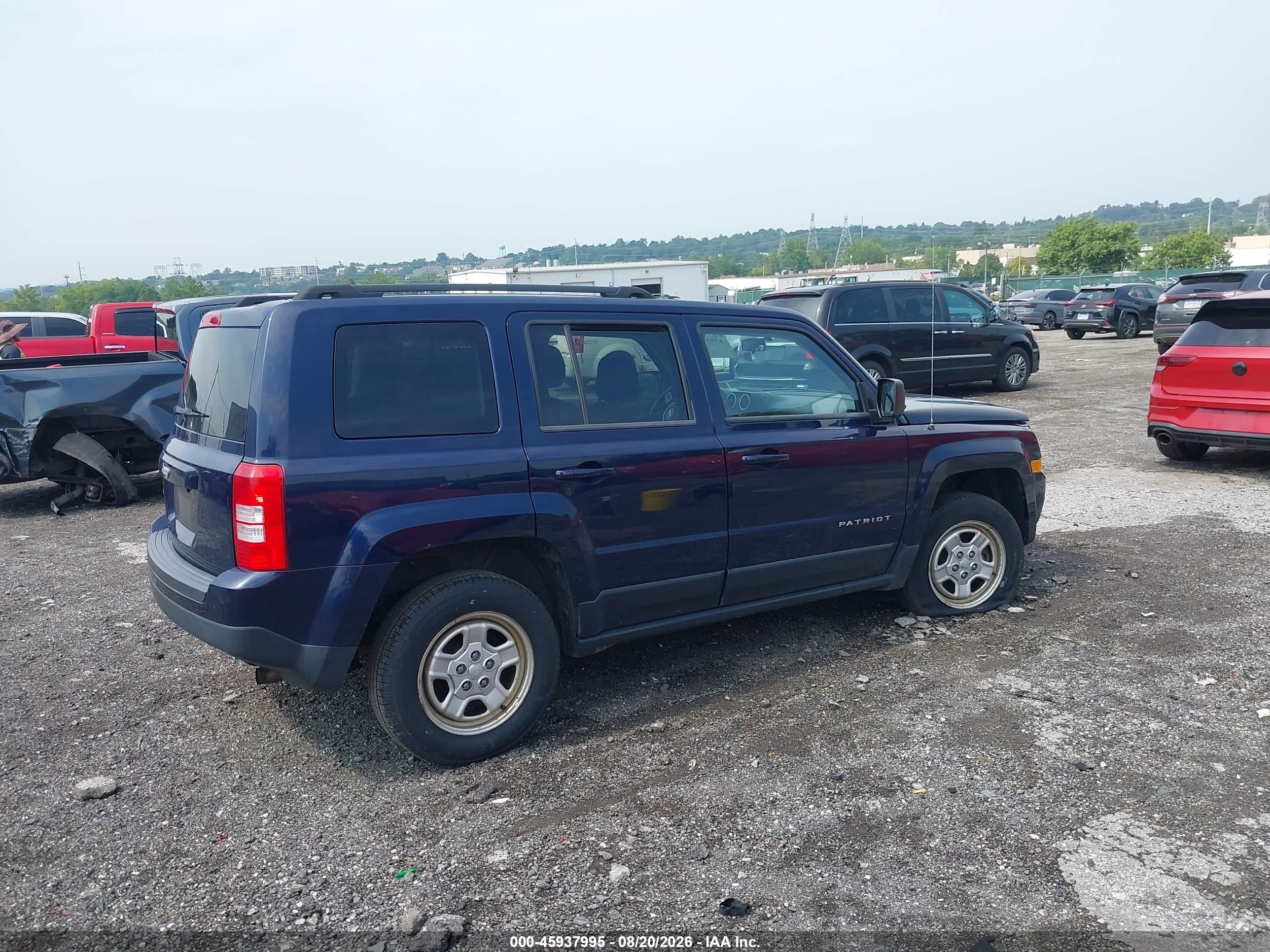 2015 Jeep Patriot Sport Blue vin: 1C4NJRBB8FD283397