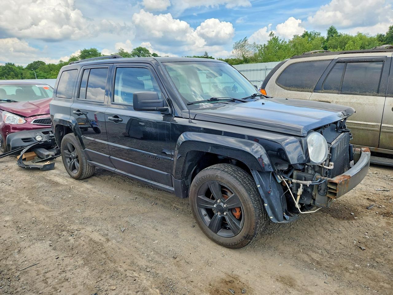 2015 Jeep Patriot Sport Черный vin: 1C4NJRBB8FD312297