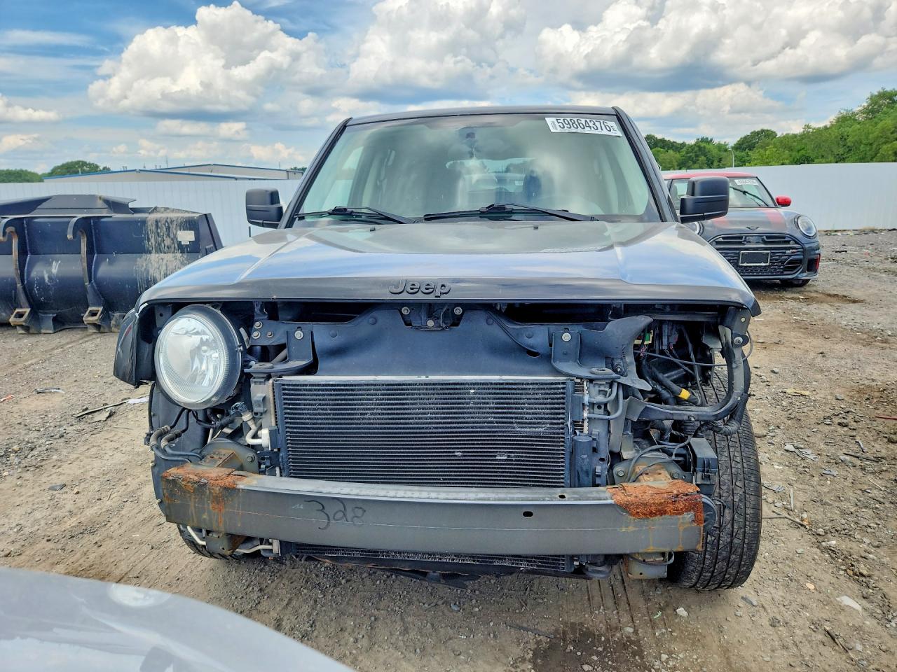 2015 Jeep Patriot Sport Черный vin: 1C4NJRBB8FD312297