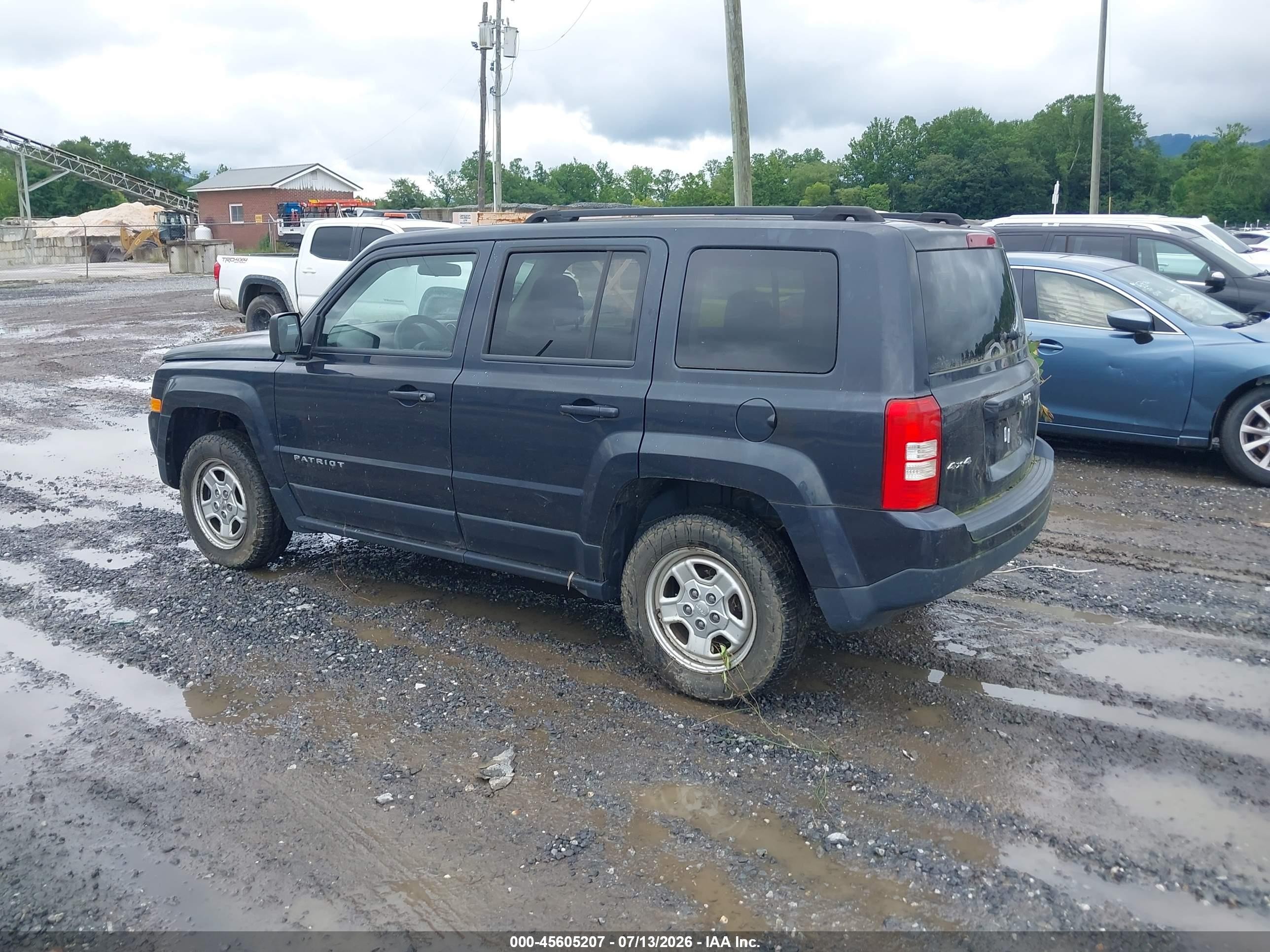 2015 Jeep Patriot Sport Gray vin: 1C4NJRBB8FD316561