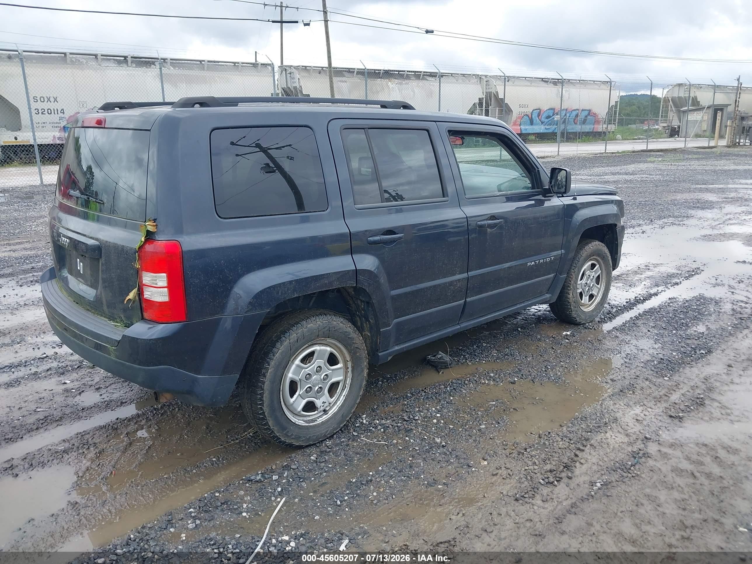 2015 Jeep Patriot Sport Gray vin: 1C4NJRBB8FD316561