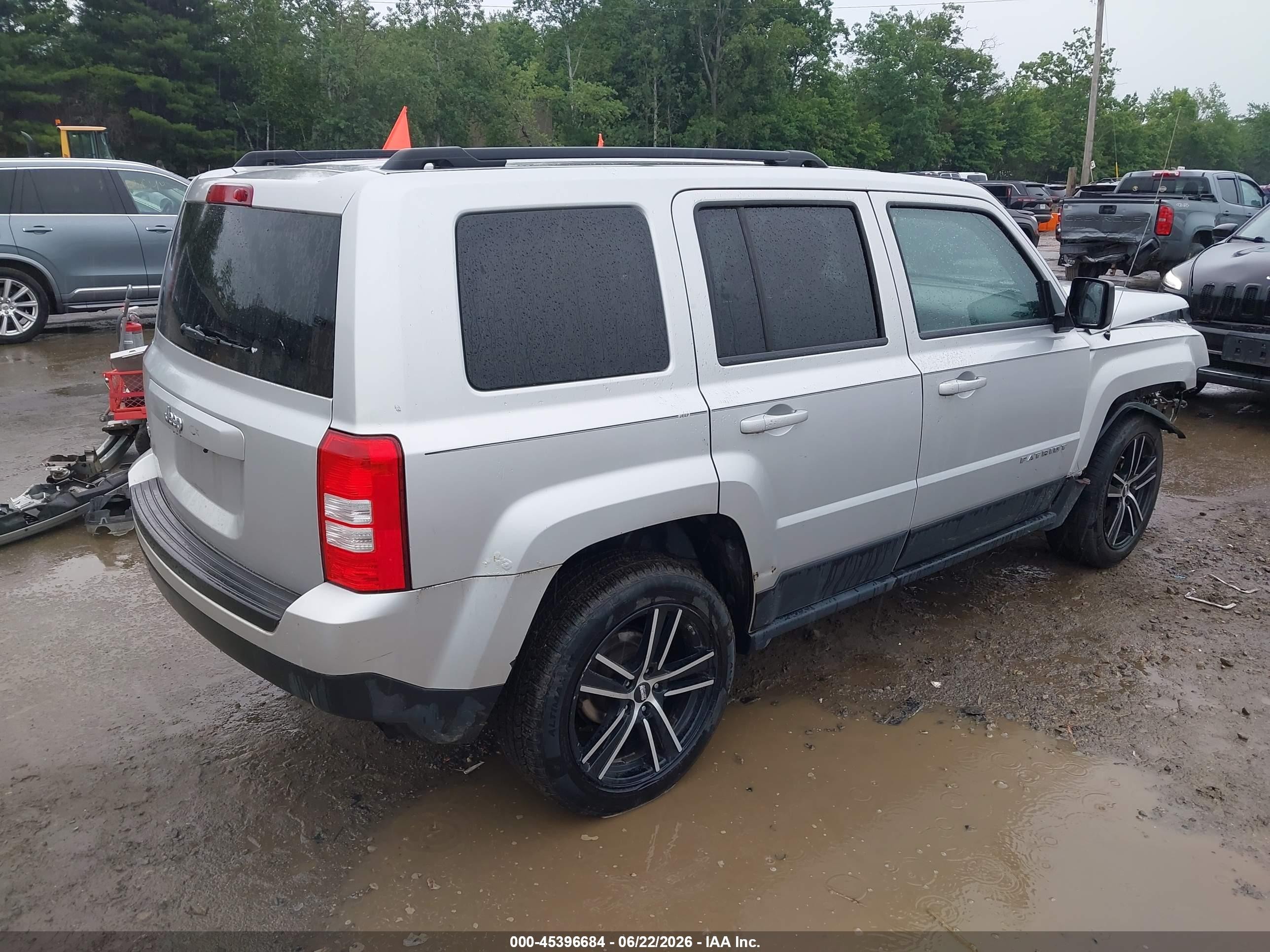 2012 Jeep Patriot Sport Silver vin: 1C4NJRBB9CD538005