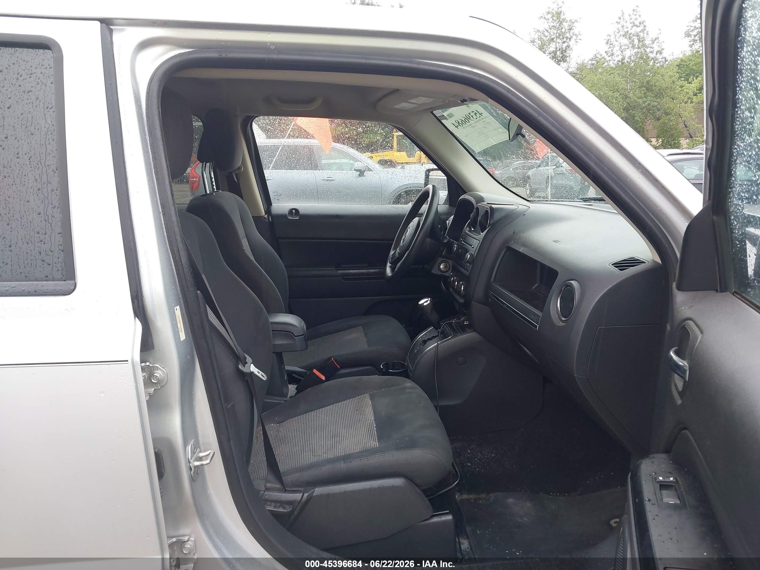 2012 Jeep Patriot Sport Silver vin: 1C4NJRBB9CD538005