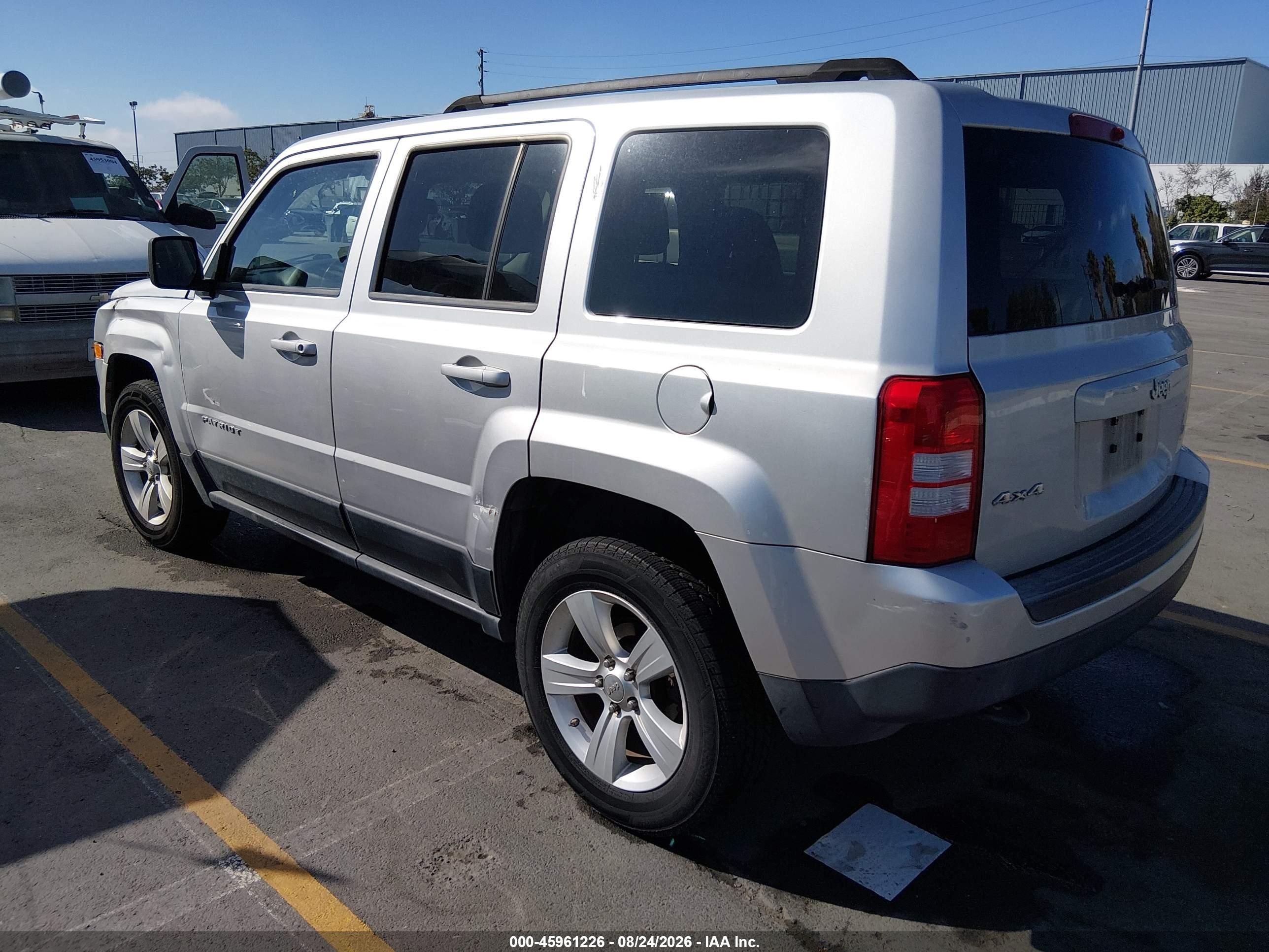 2012 Jeep Patriot Sport Silver vin: 1C4NJRBB9CD559209