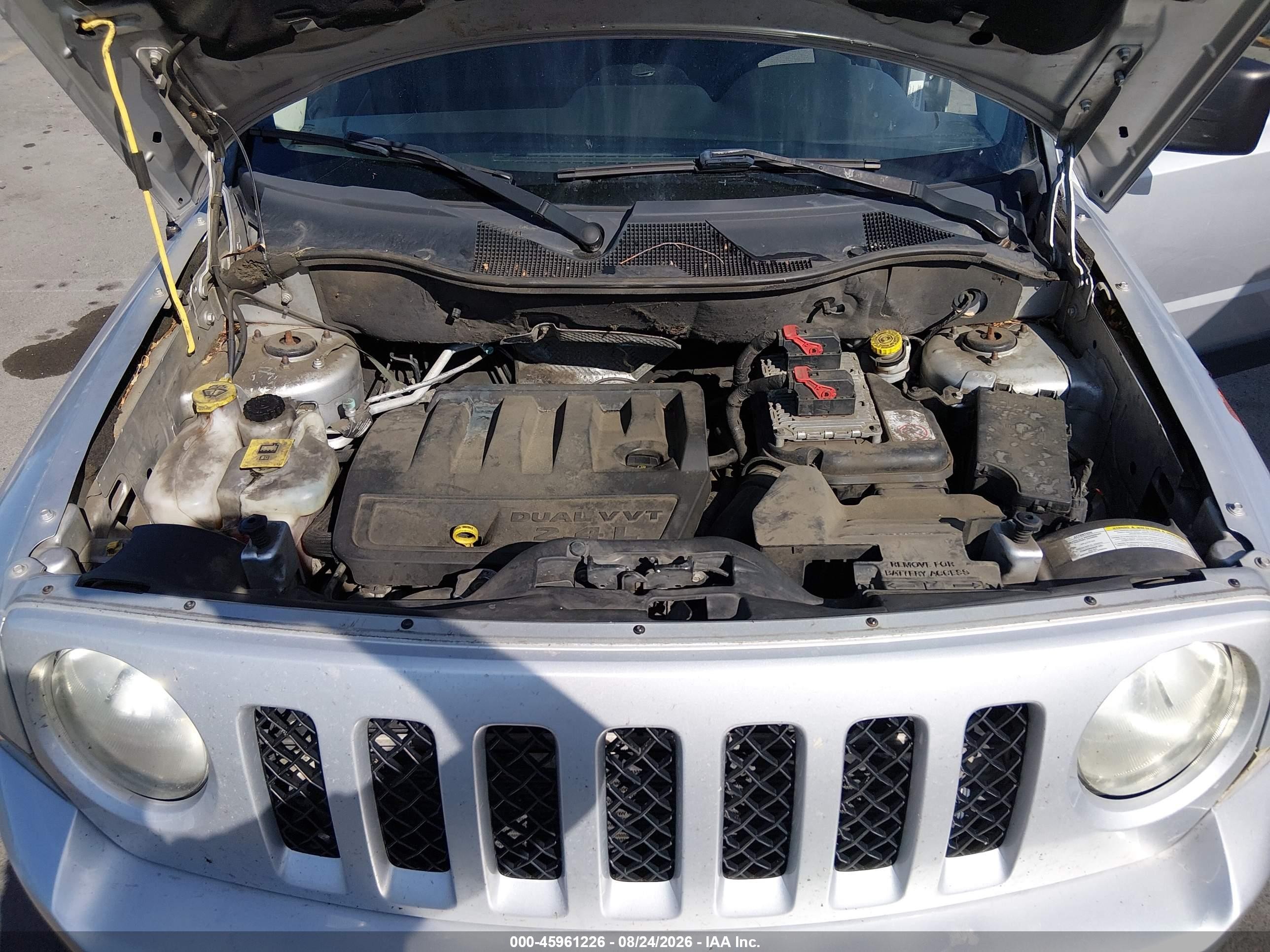 2012 Jeep Patriot Sport Silver vin: 1C4NJRBB9CD559209