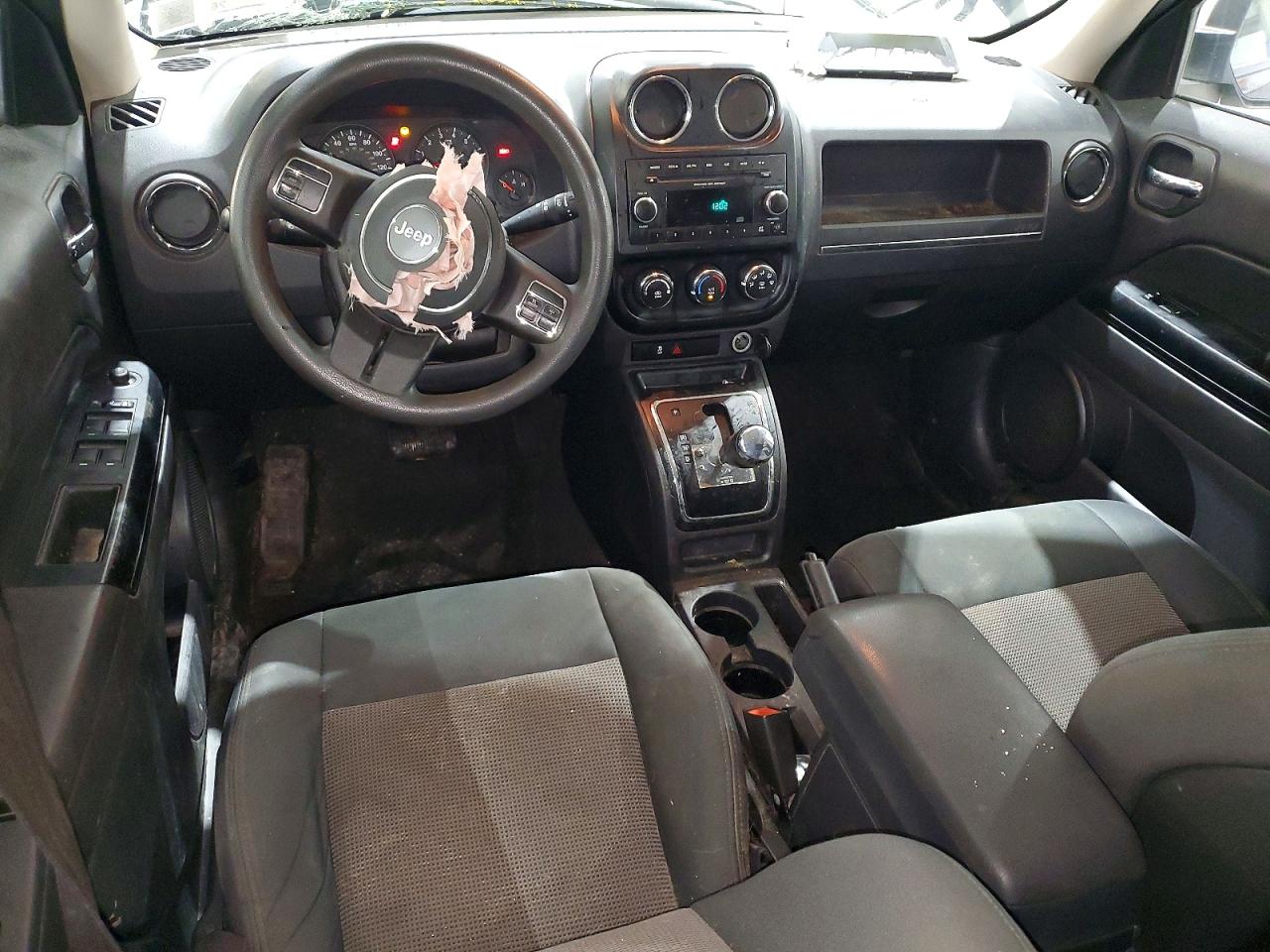2012 Jeep Patriot Sport White vin: 1C4NJRBB9CD584160