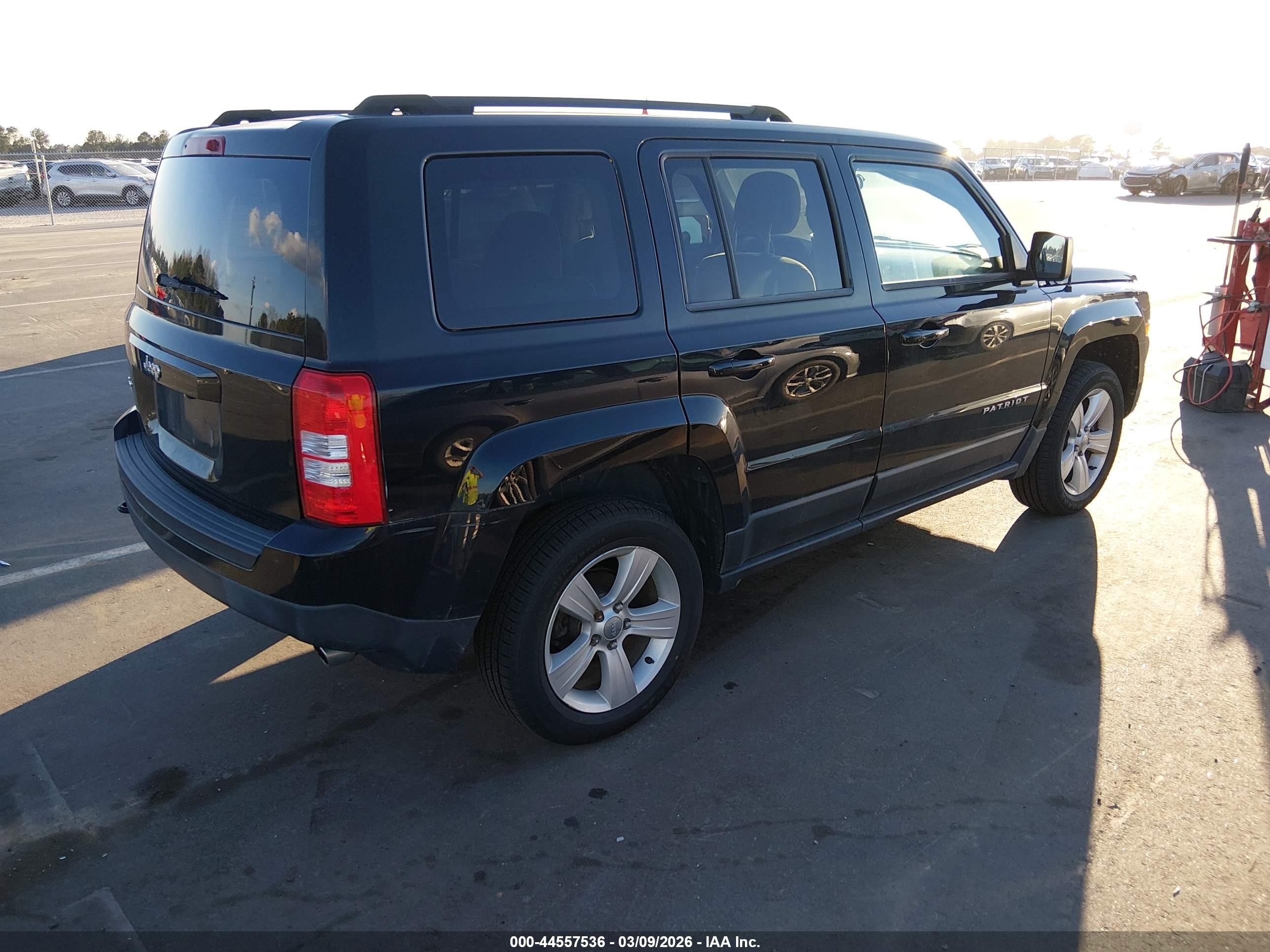 2013 Jeep Patriot Sport Black vin: 1C4NJRBB9DD222556
