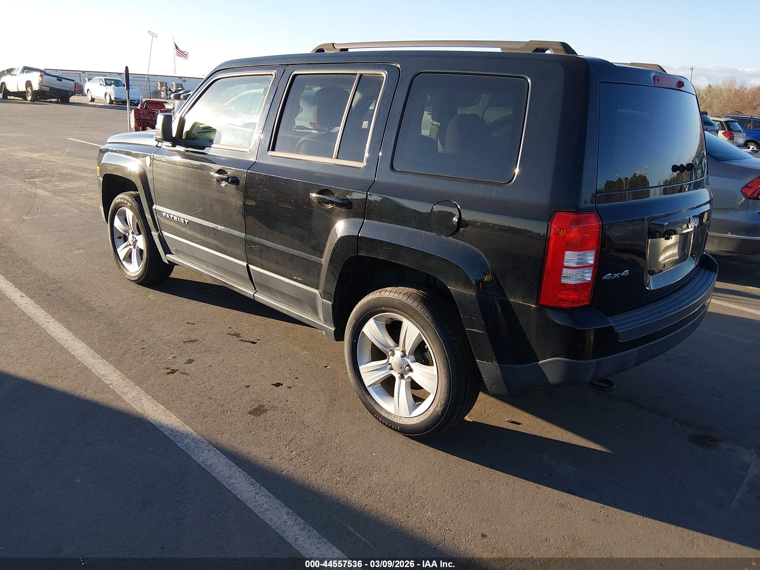 2013 Jeep Patriot Sport Black vin: 1C4NJRBB9DD222556