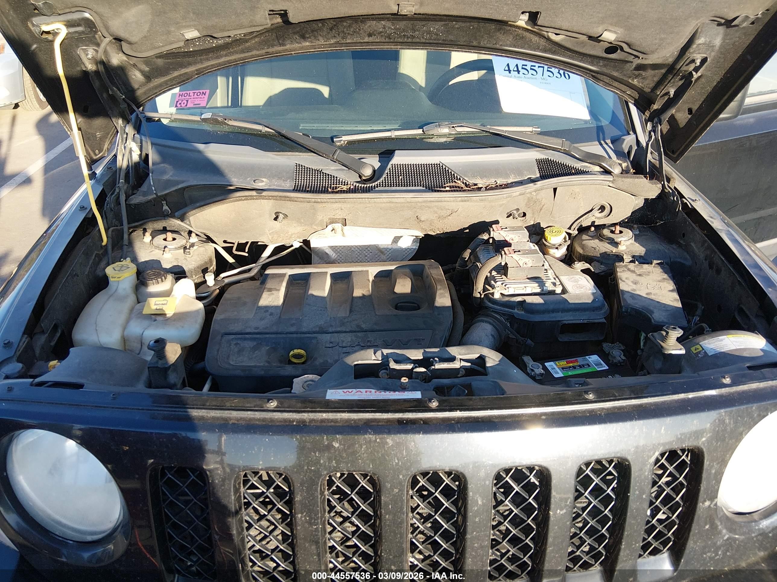 2013 Jeep Patriot Sport Black vin: 1C4NJRBB9DD222556