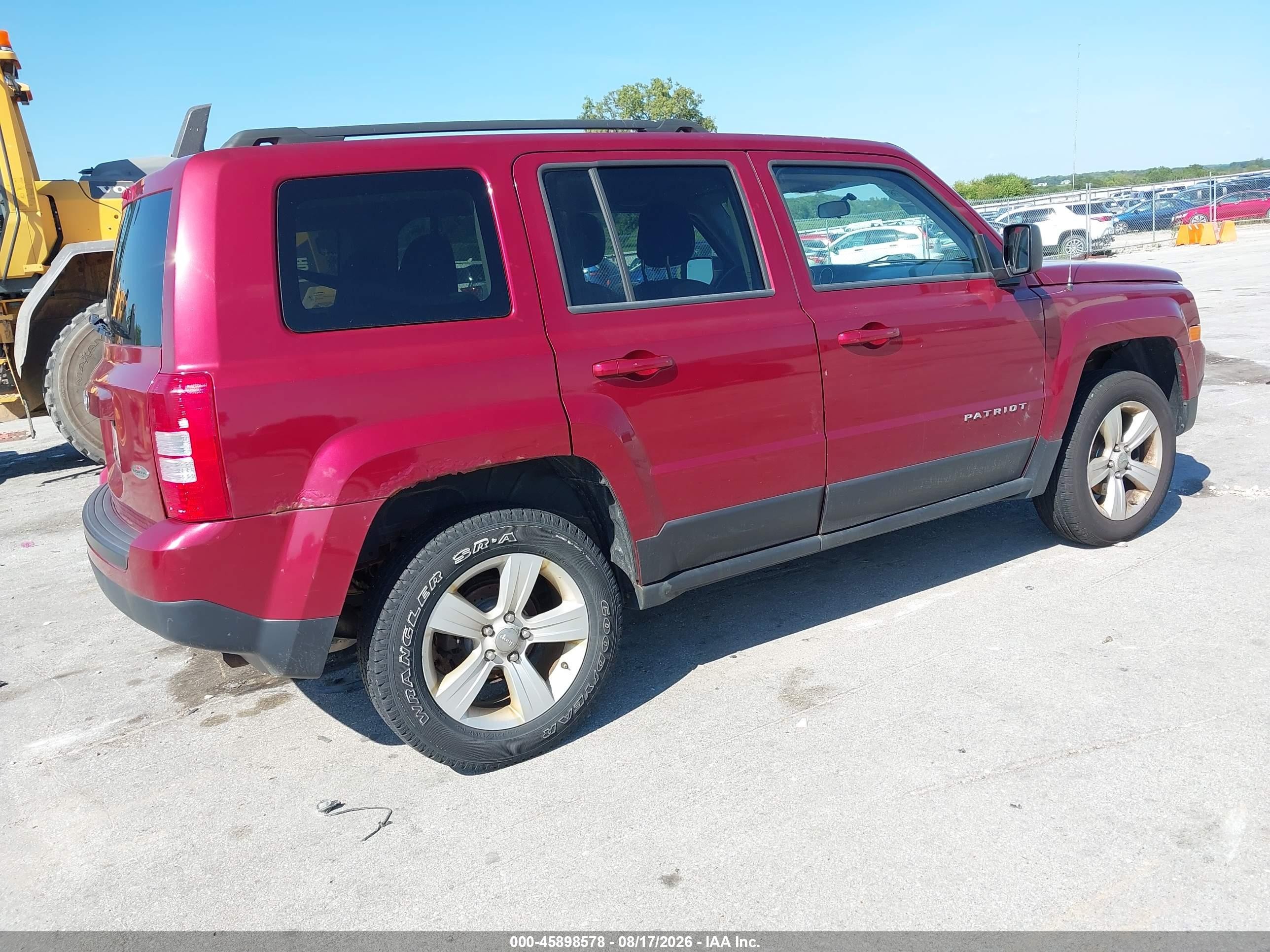 2013 Jeep Patriot Sport Черный vin: 1C4NJRBB9DD279873