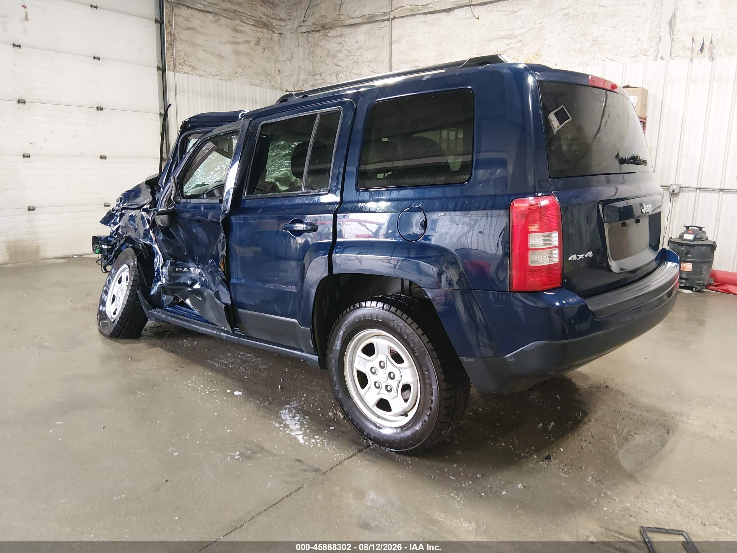 2014 Jeep Patriot Sport Blue vin: 1C4NJRBB9ED689445