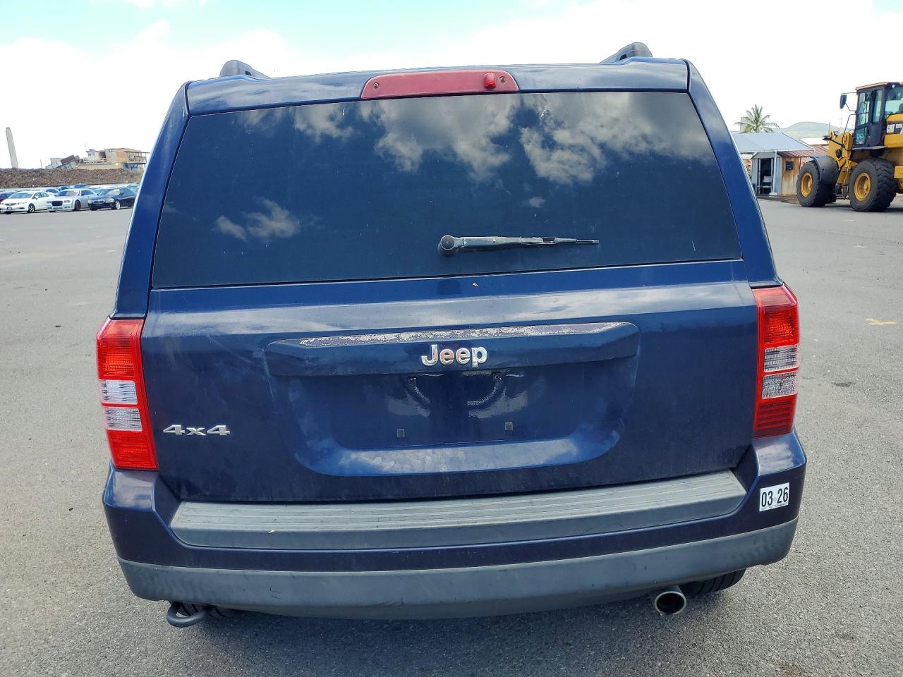 2014 Jeep Patriot Altitude Fwd Blue vin: 1C4NJRBB9ED879147