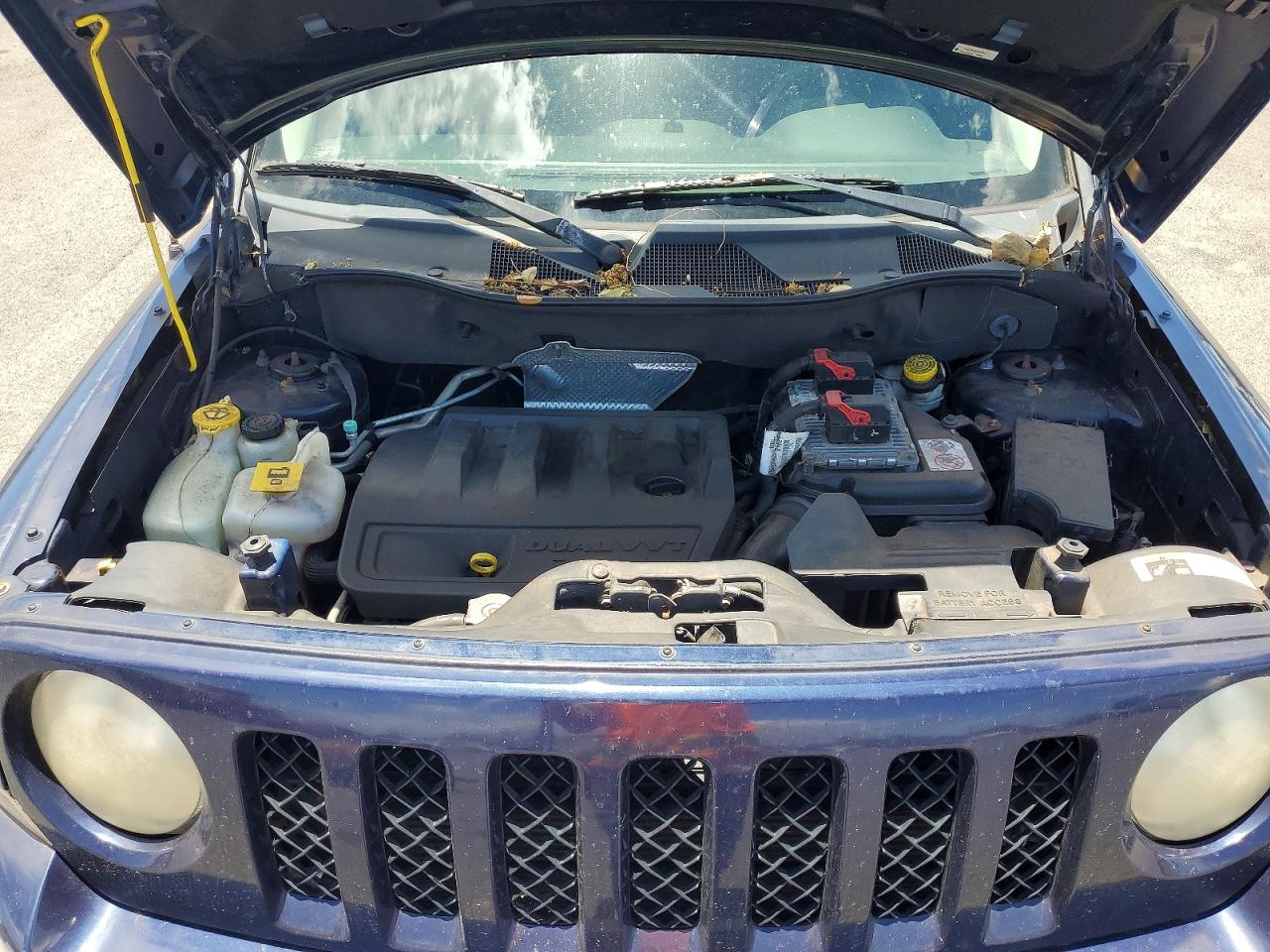 2014 Jeep Patriot Altitude Fwd Blue vin: 1C4NJRBB9ED879147