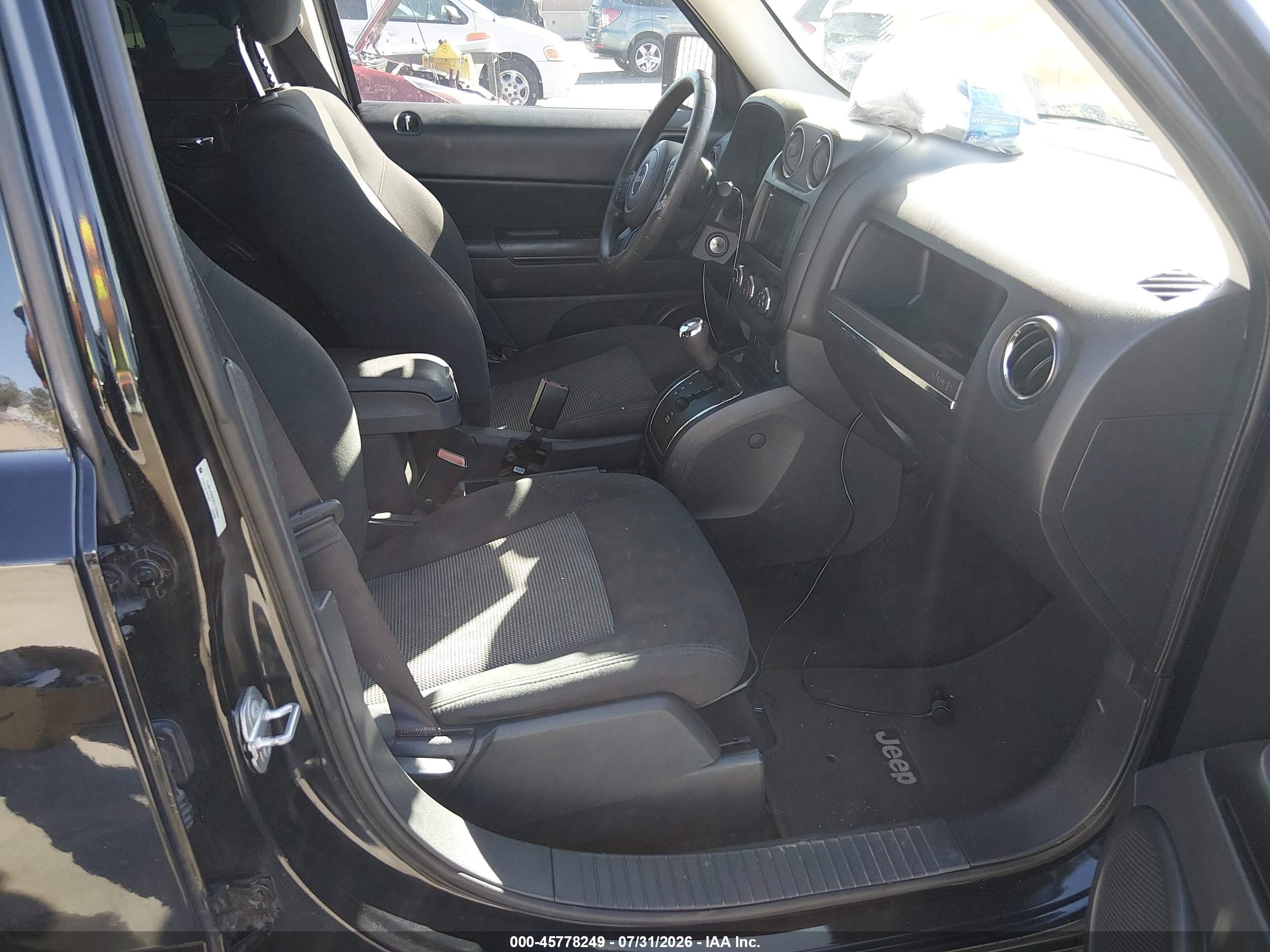2015 Jeep Patriot Sport Black vin: 1C4NJRBB9FD155654