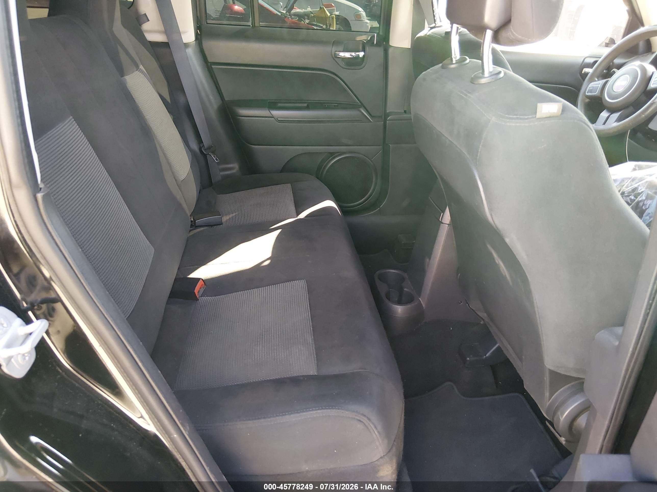 2015 Jeep Patriot Sport Black vin: 1C4NJRBB9FD155654