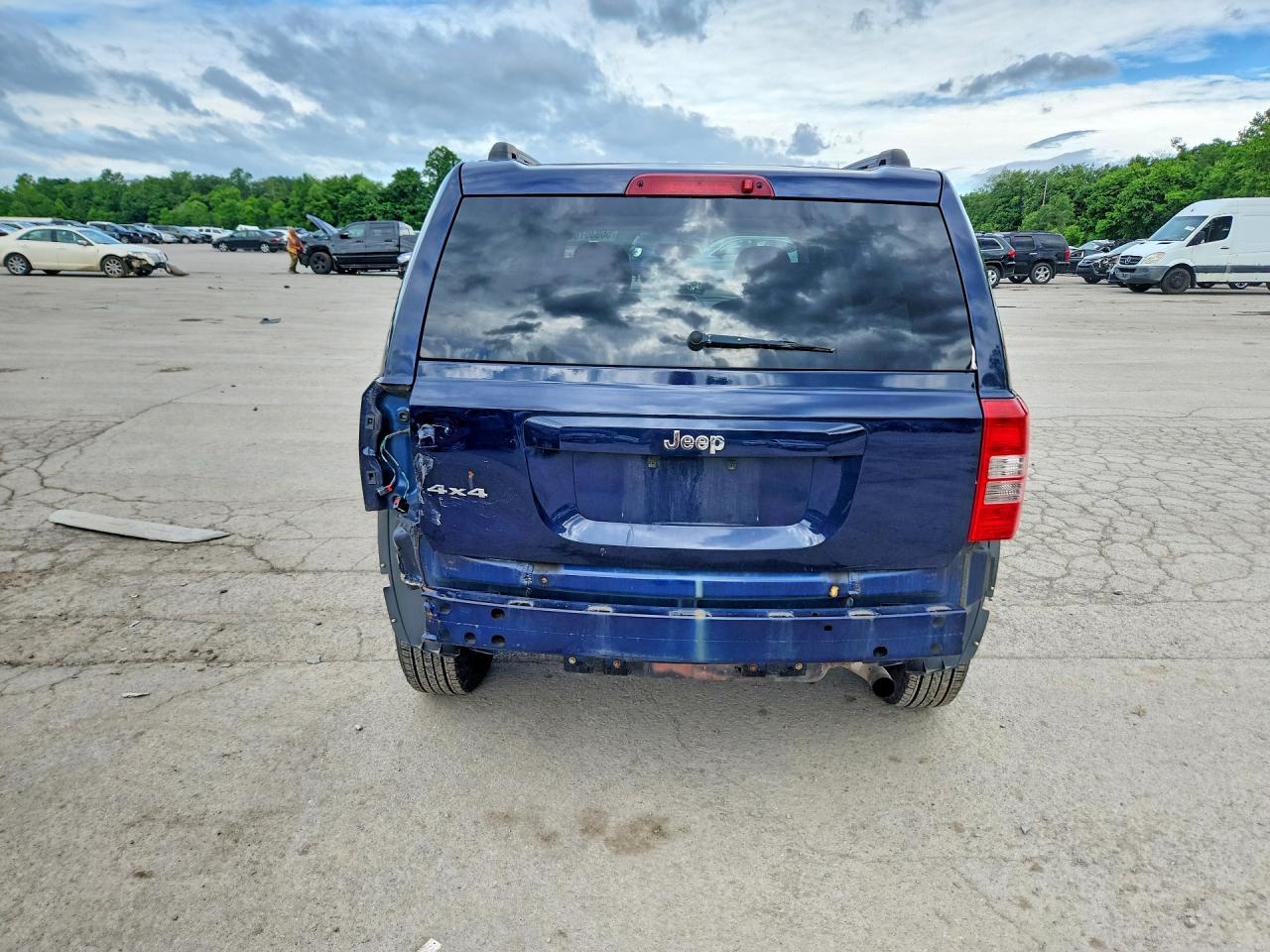 2015 Jeep Patriot Sport Синий vin: 1C4NJRBB9FD155685