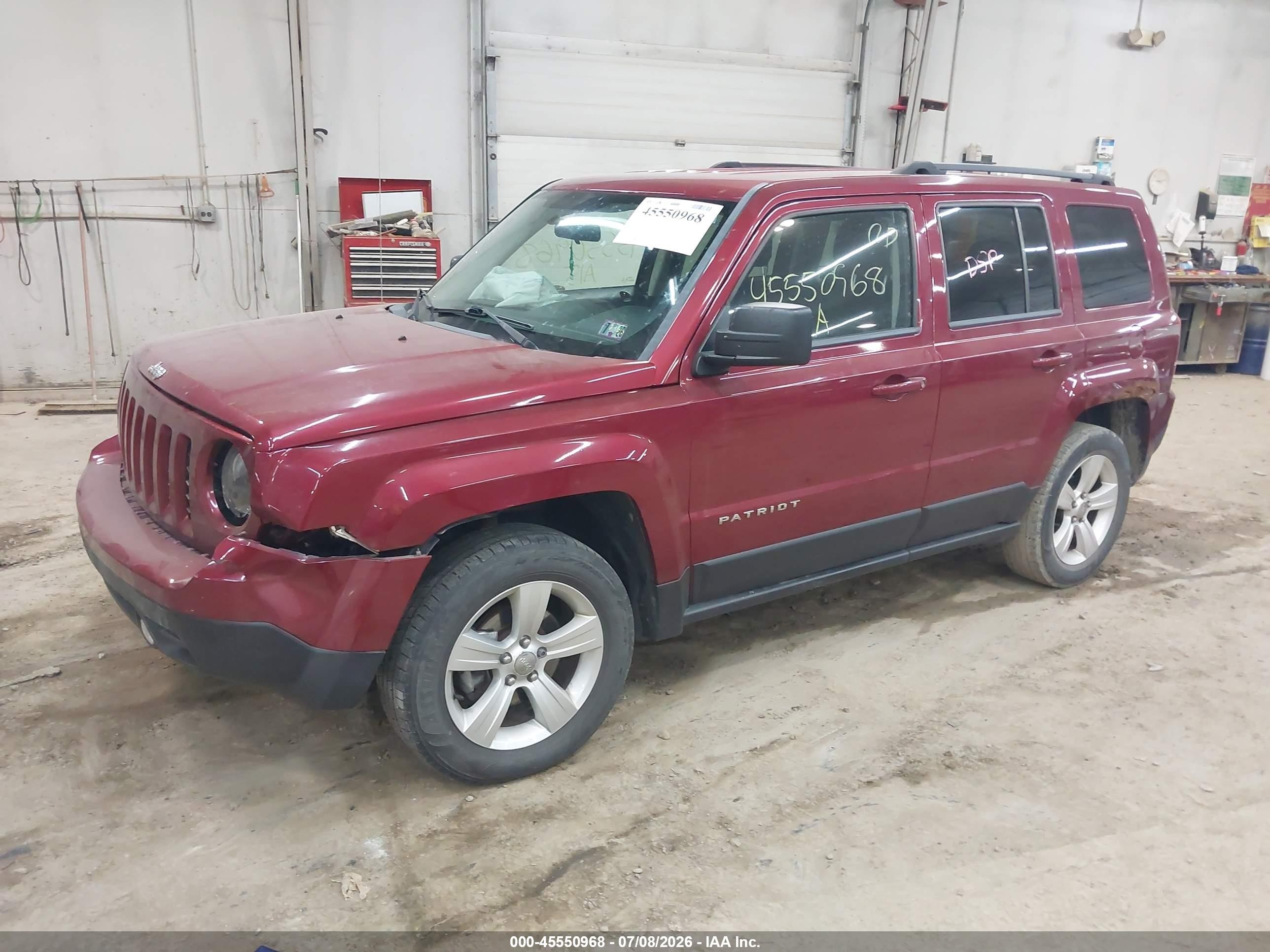 2015 Jeep Patriot Sport Red vin: 1C4NJRBB9FD217425