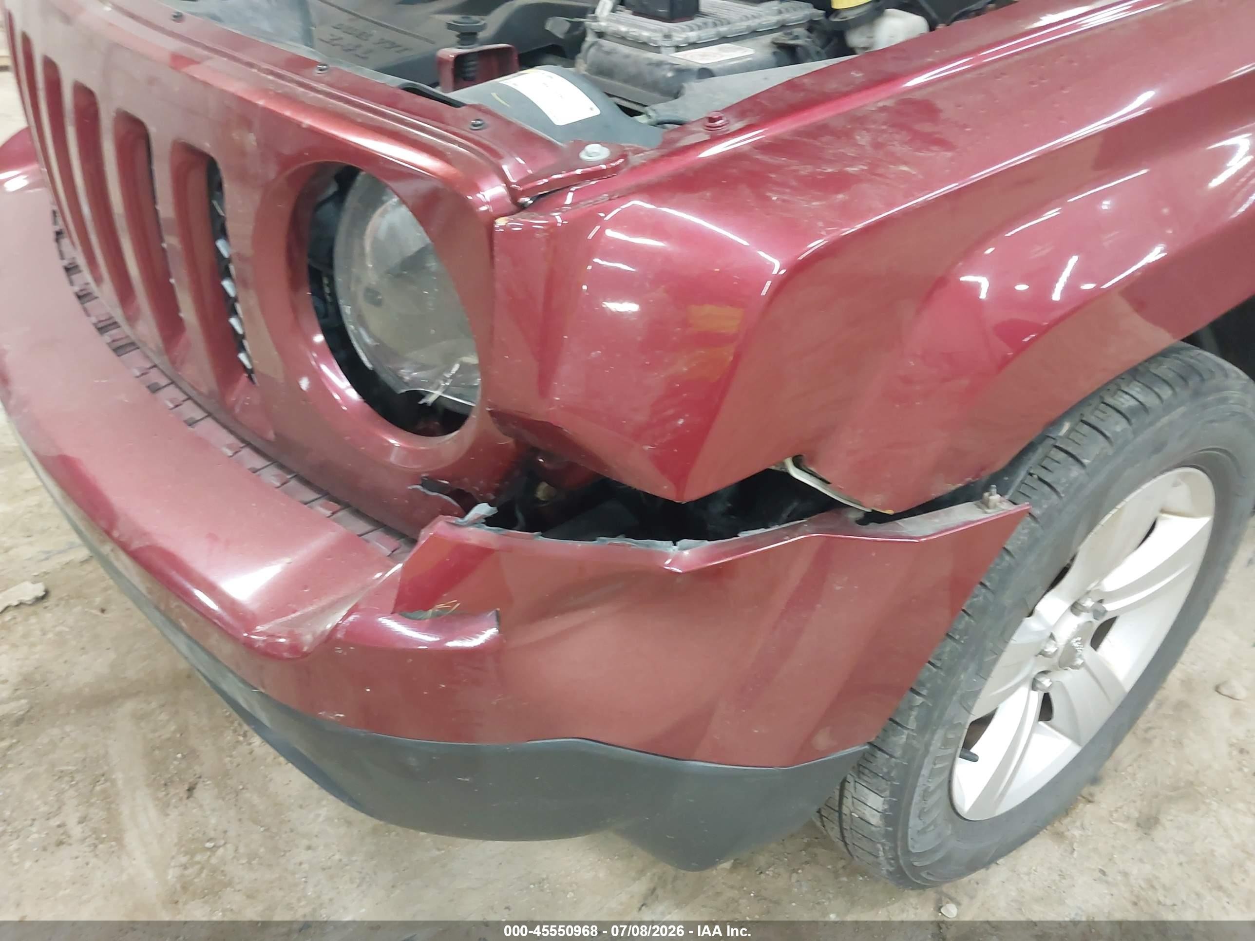 2015 Jeep Patriot Sport Red vin: 1C4NJRBB9FD217425