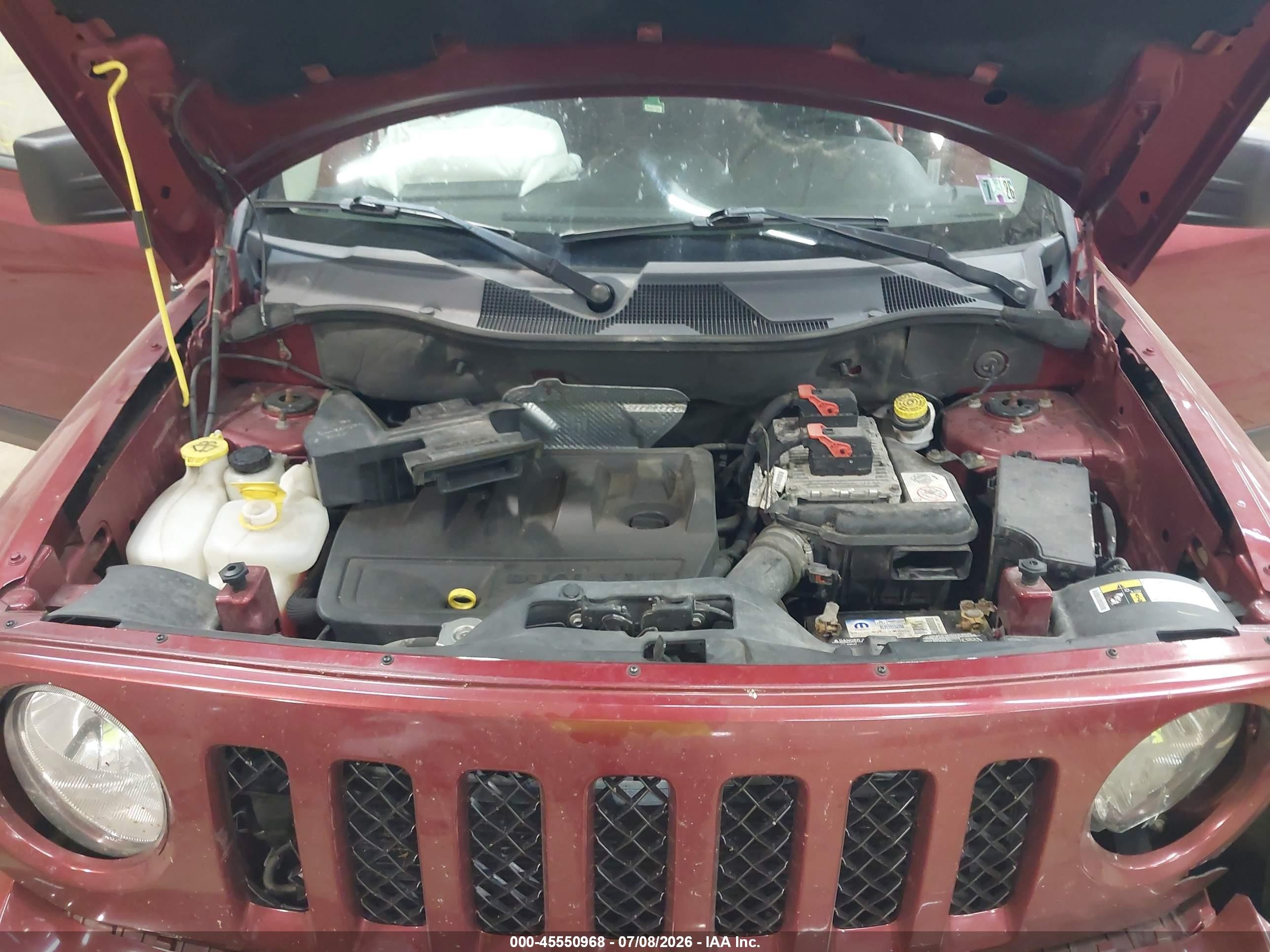 2015 Jeep Patriot Sport Red vin: 1C4NJRBB9FD217425