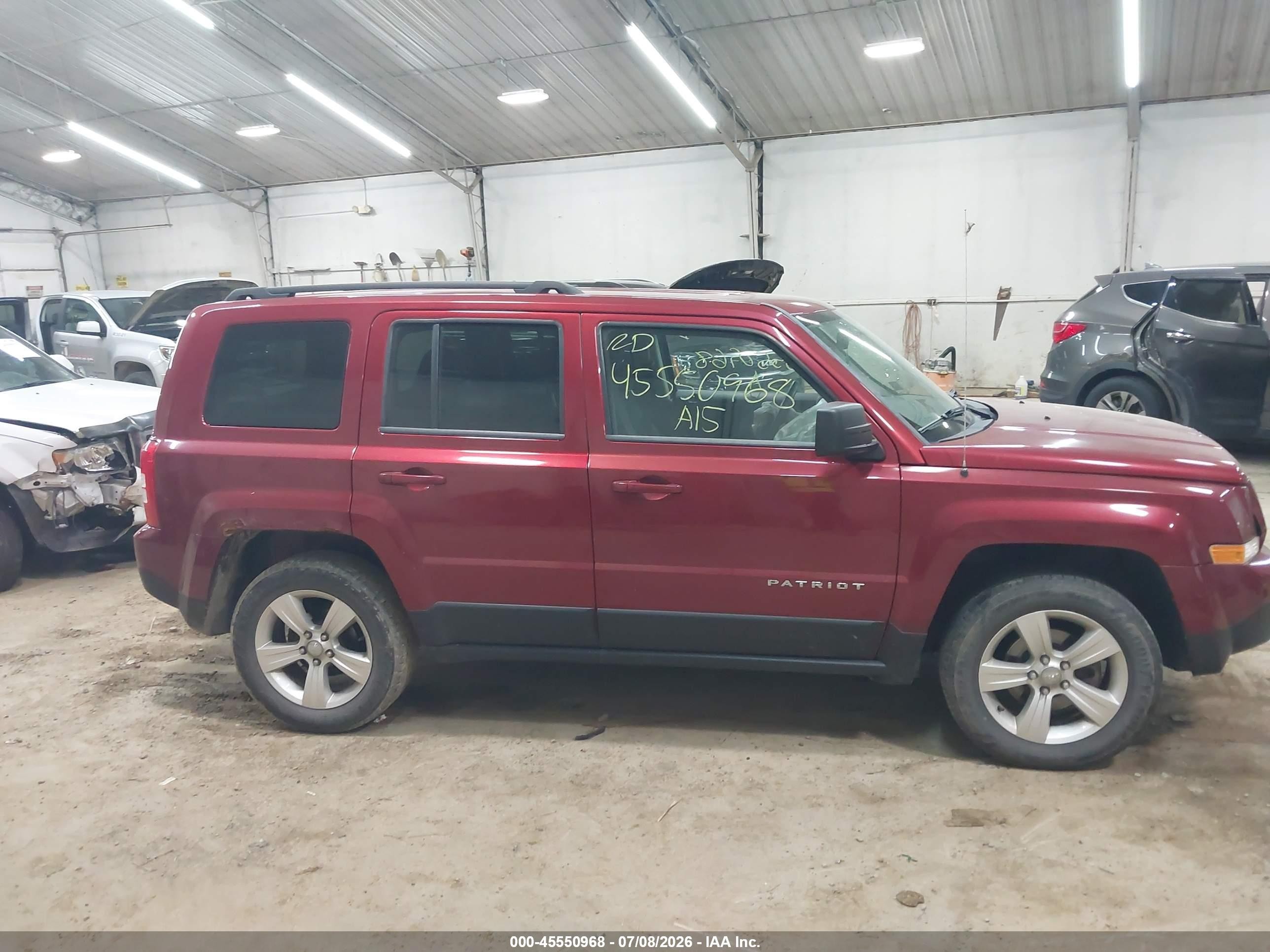 2015 Jeep Patriot Sport Red vin: 1C4NJRBB9FD217425