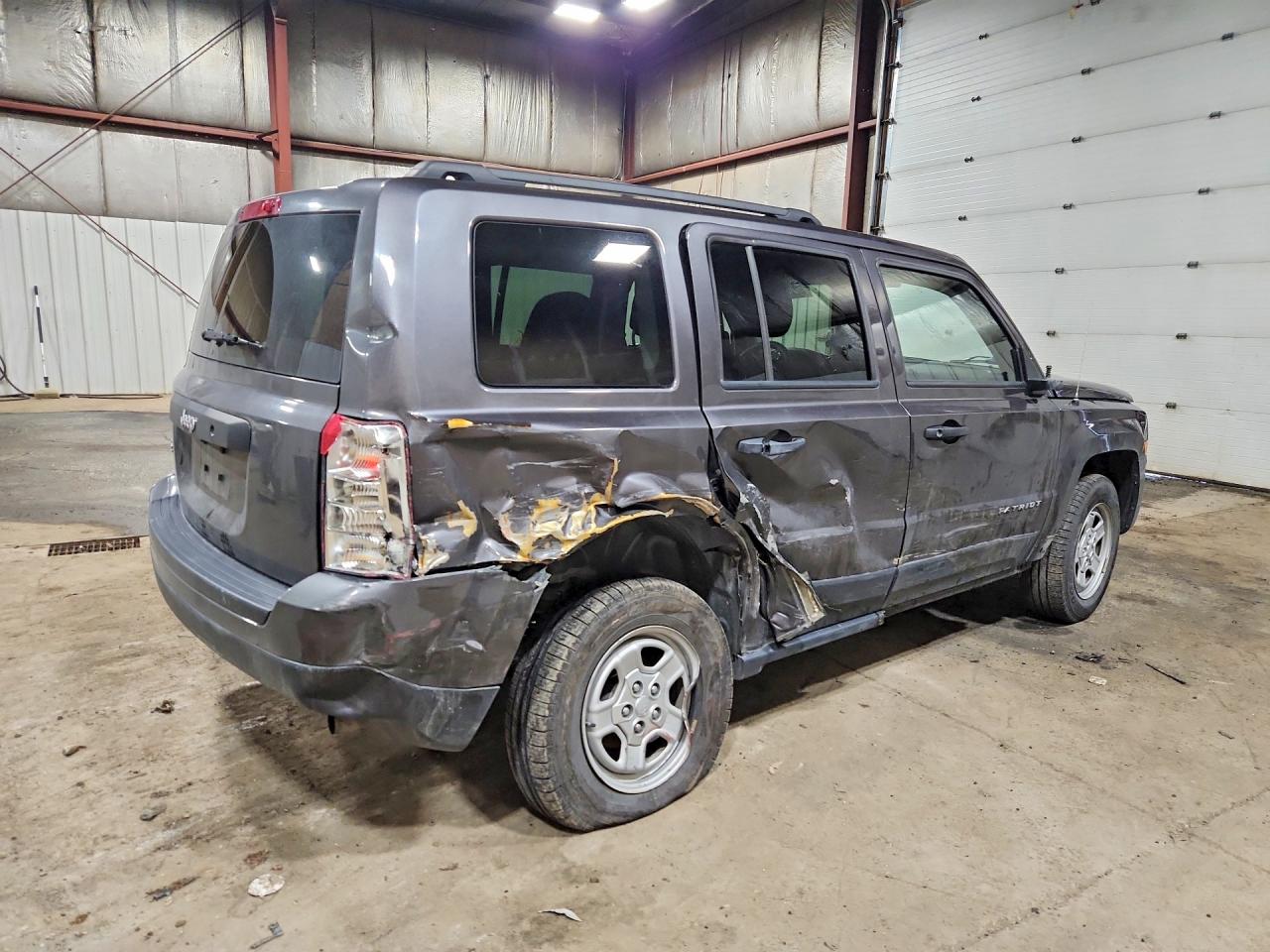 2015 Jeep Patriot Sport Угольный vin: 1C4NJRBB9FD244415