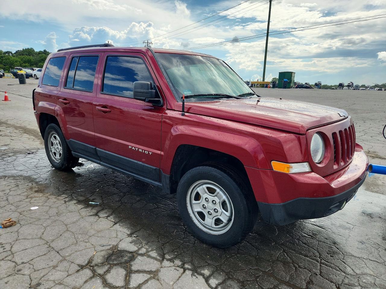 2015 Jeep Patriot Sport Red vin: 1C4NJRBB9FD269167