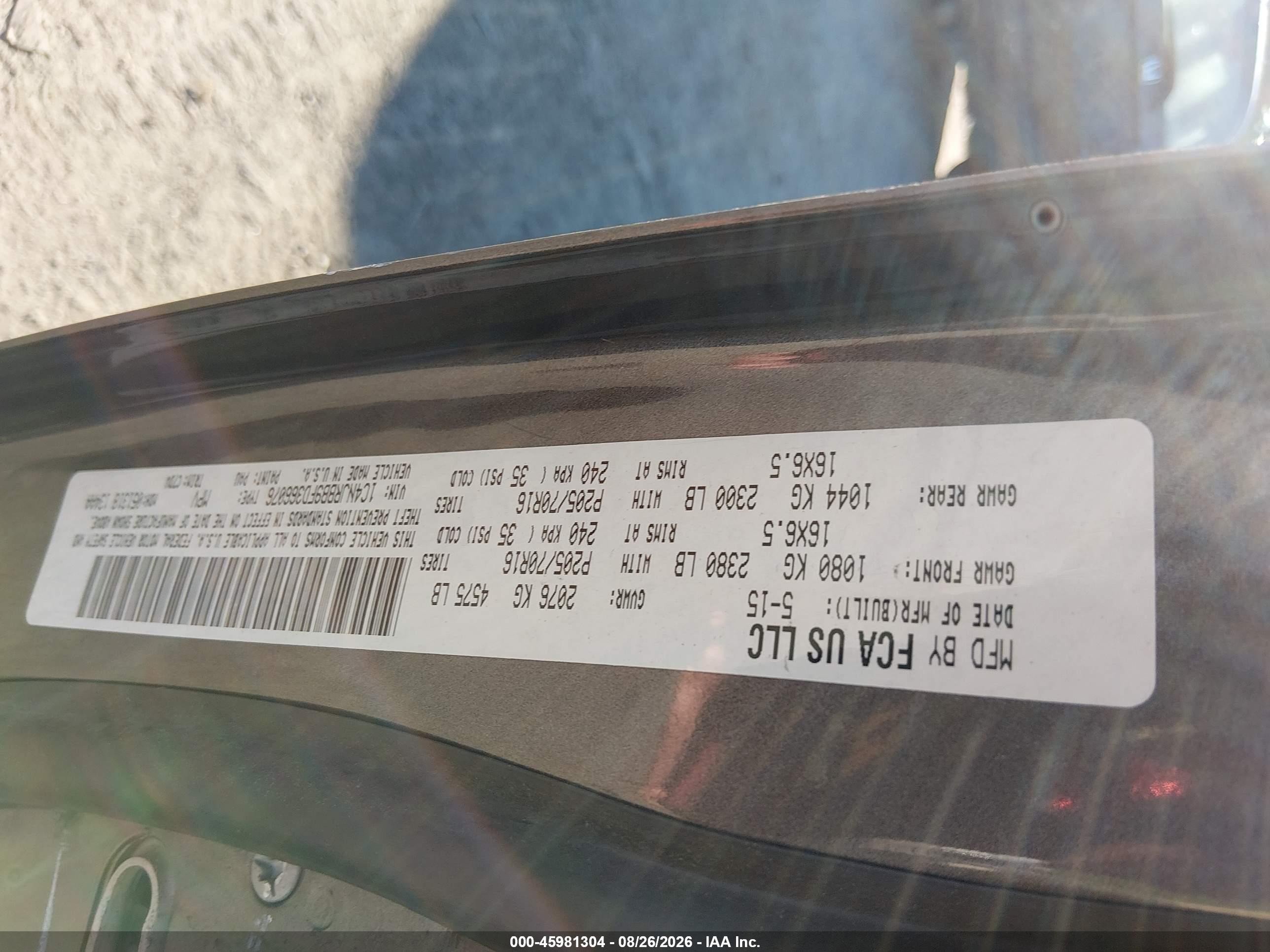 2015 Jeep Patriot Sport Gray vin: 1C4NJRBB9FD366076
