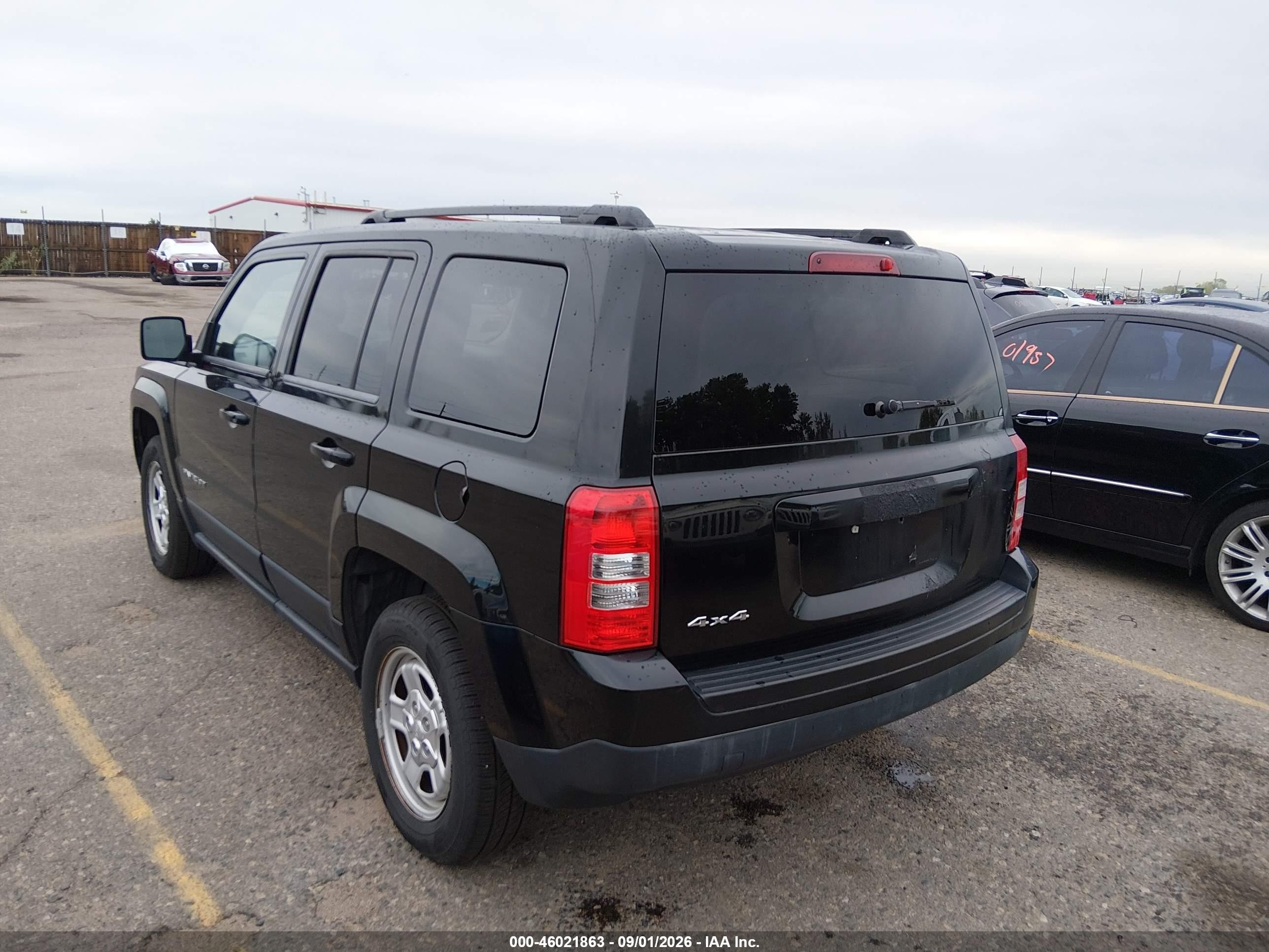 2012 Jeep Patriot Sport Black vin: 1C4NJRBBXCD539678