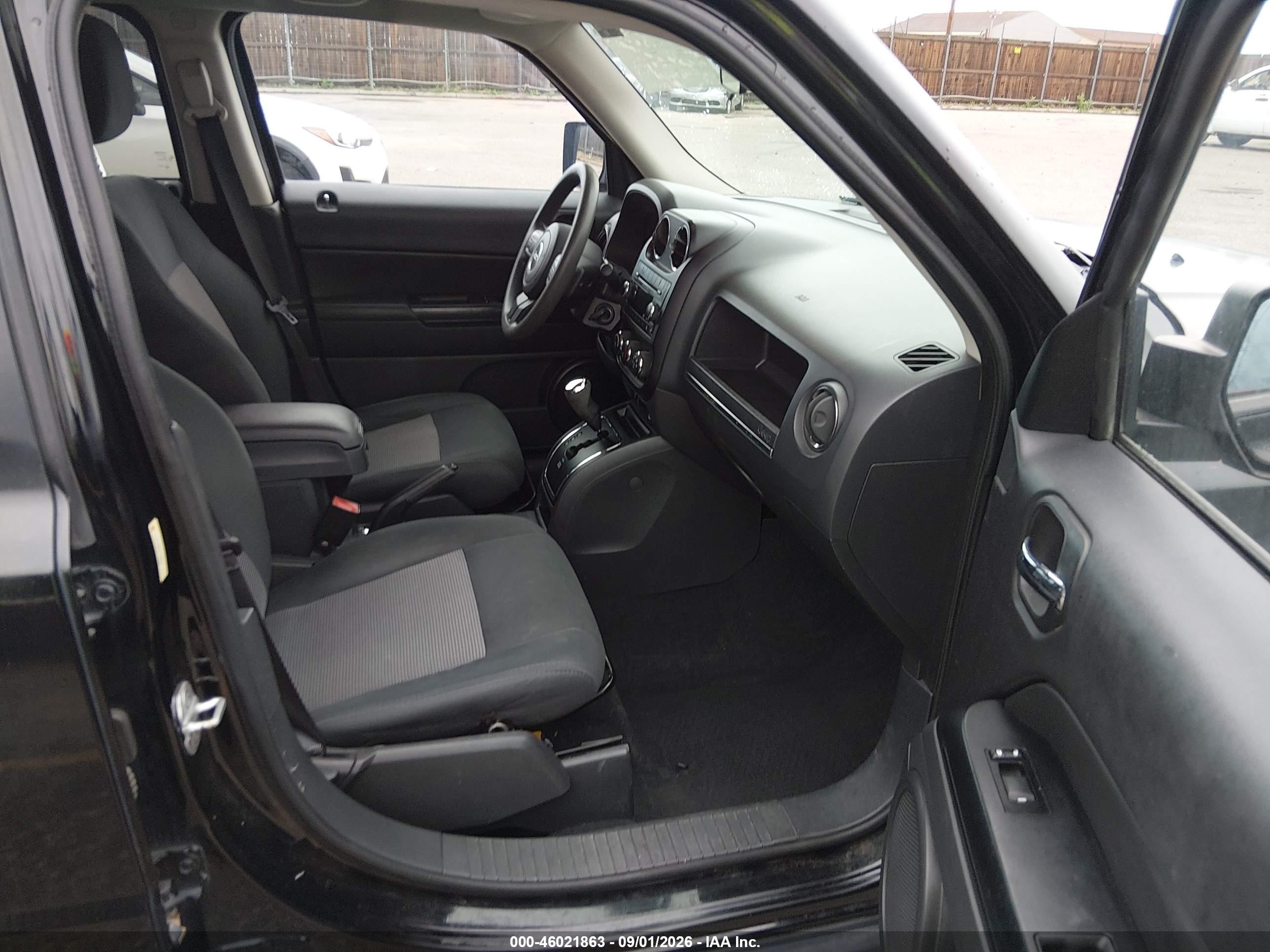2012 Jeep Patriot Sport Black vin: 1C4NJRBBXCD539678